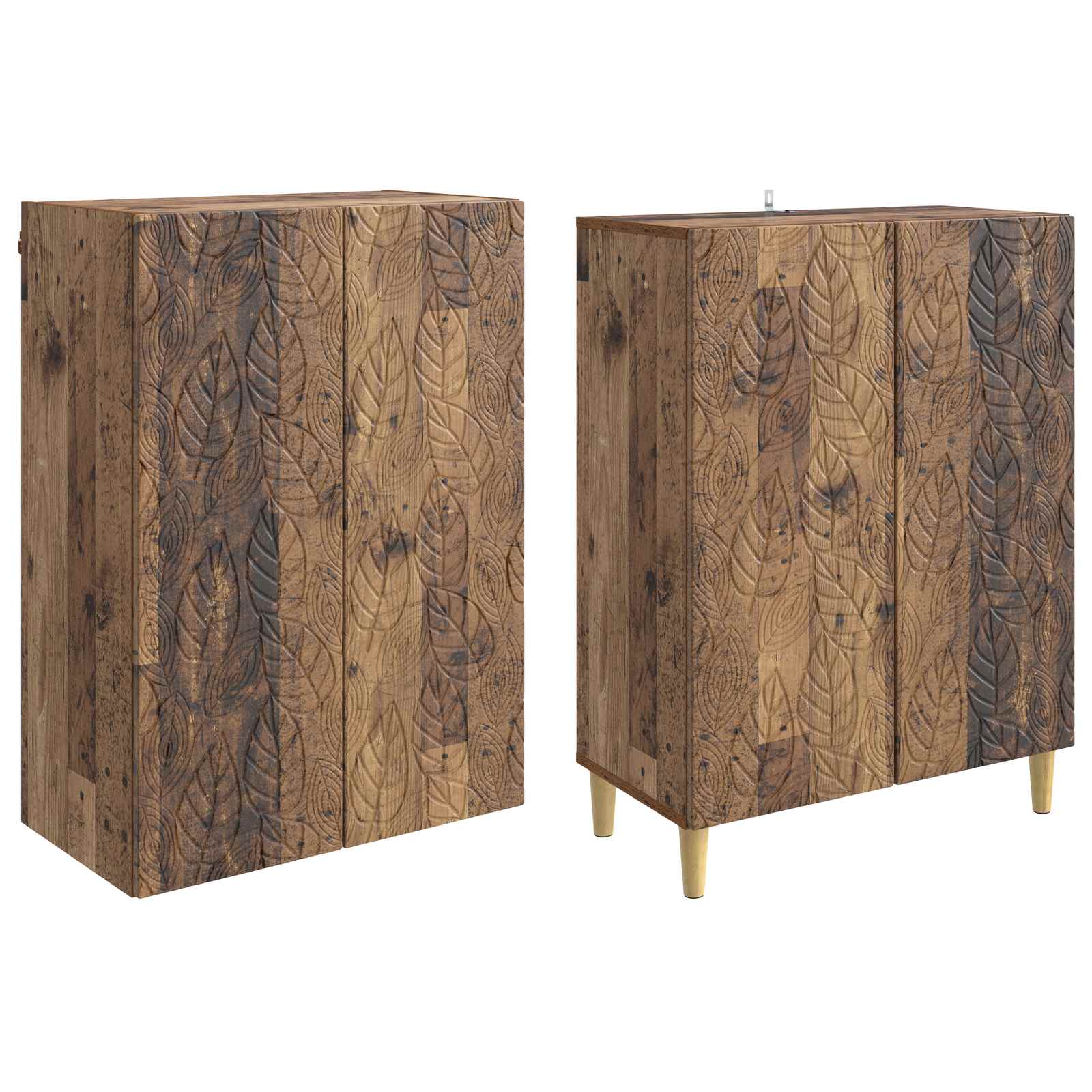 Ensemble de Meubles 2 pcs Bois ancien Bois d'ingénierie - XIOS