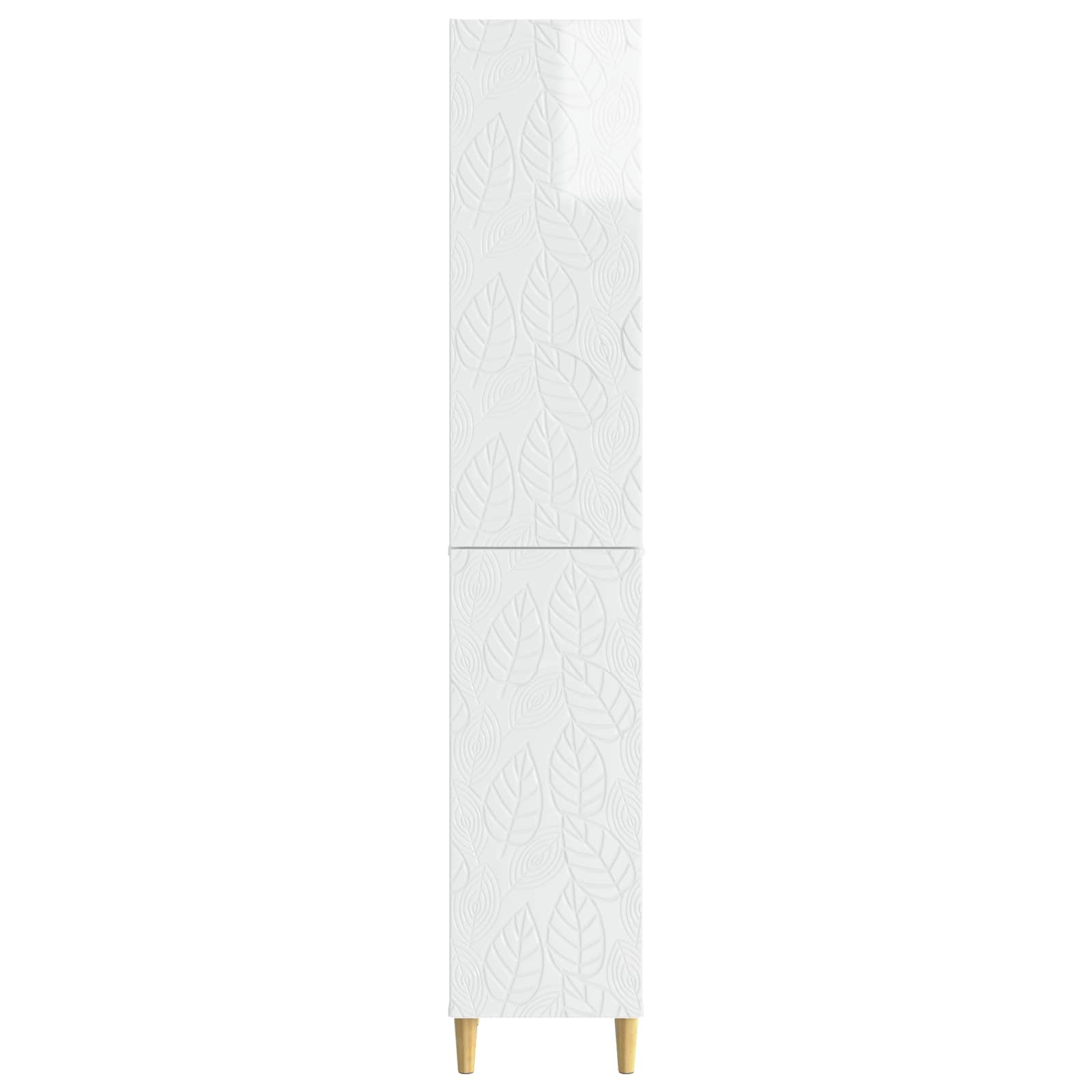 Ensemble de Meubles 2 pcs Blanc brillant Bois d'ingénierie - XIOS