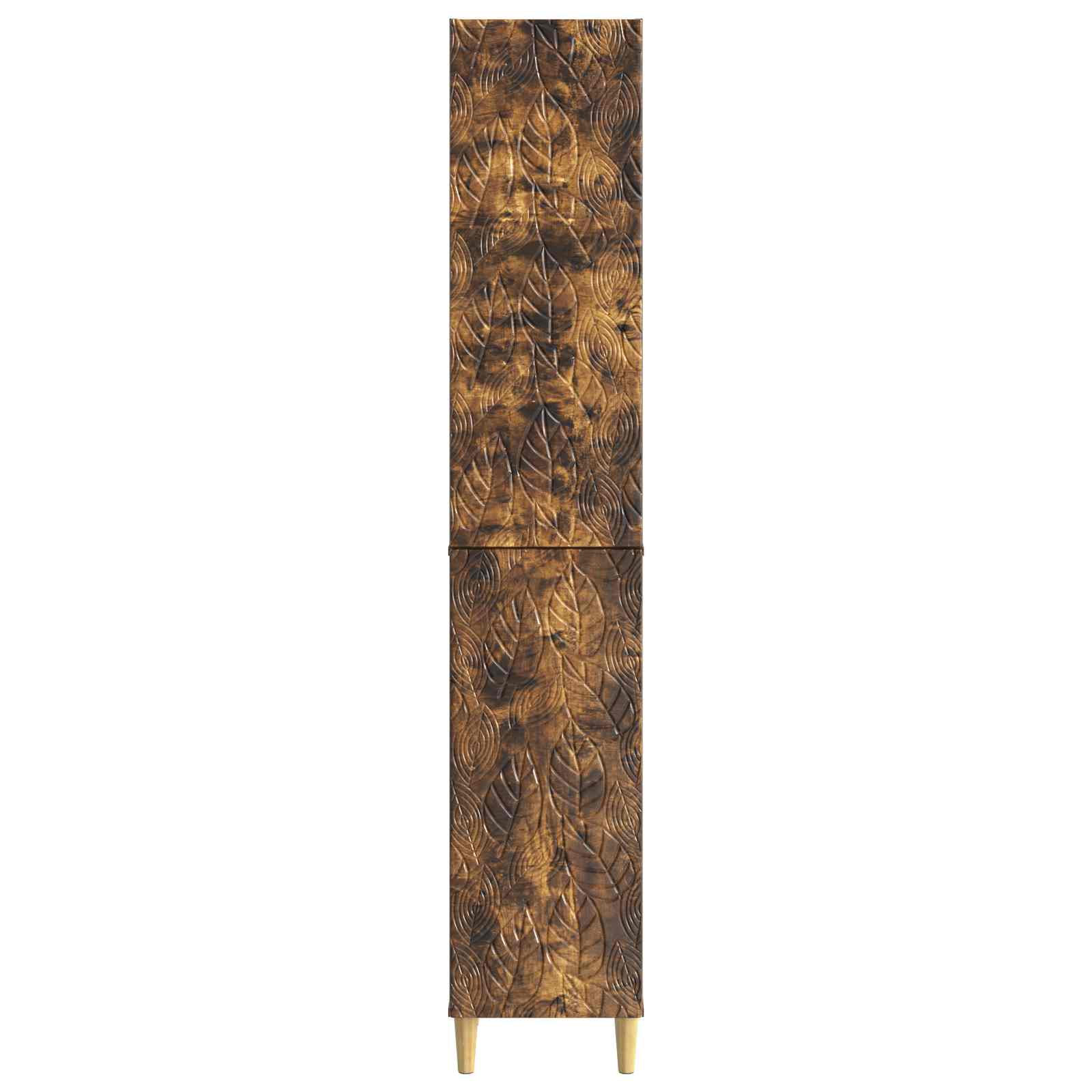 Ensemble de Meubles 2 pcs Chêne fumé Bois d'ingénierie - XIOS