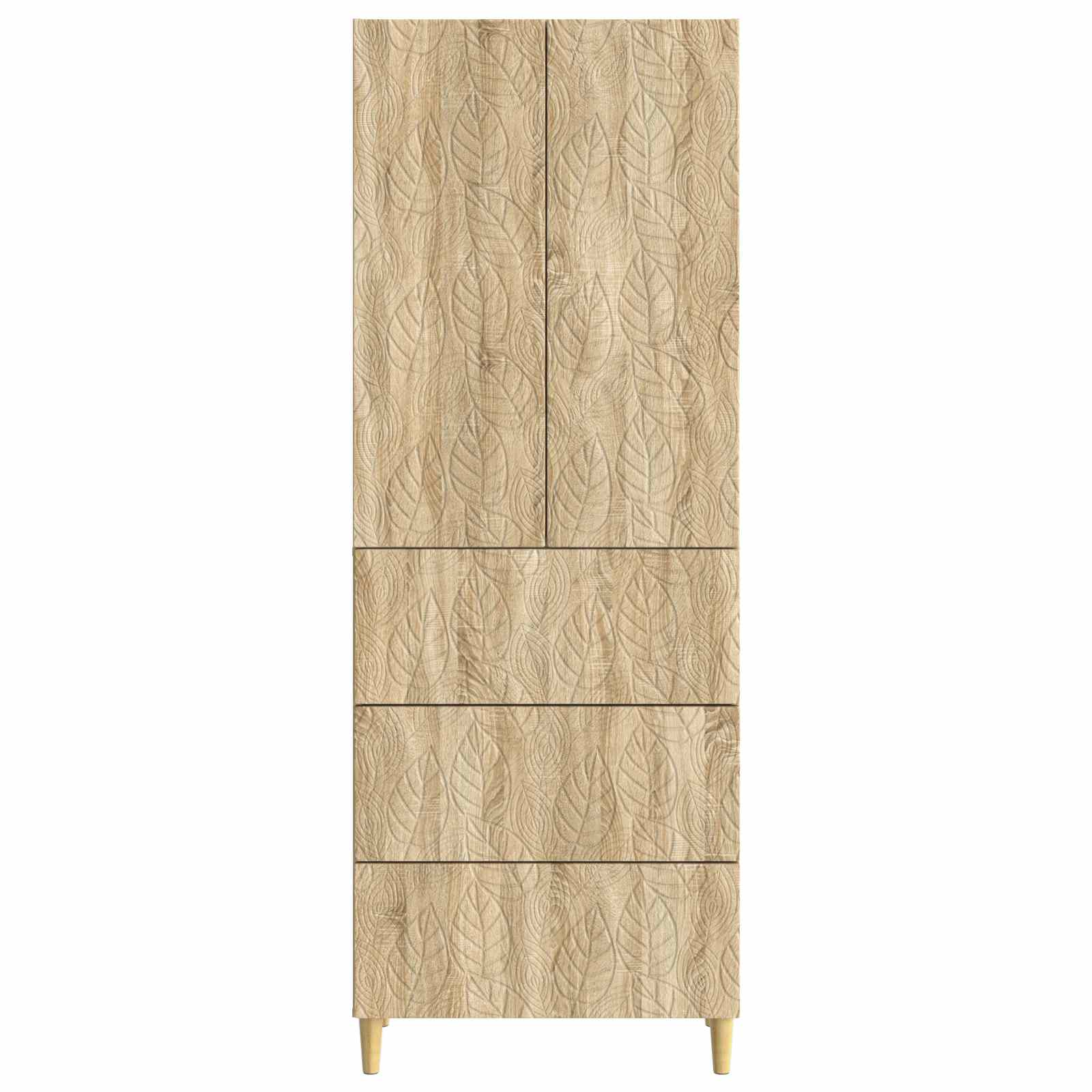 Ensemble de Meubles 2 pcs Chêne Sonoma 66 x 34,5 x 90 cm - XIOS