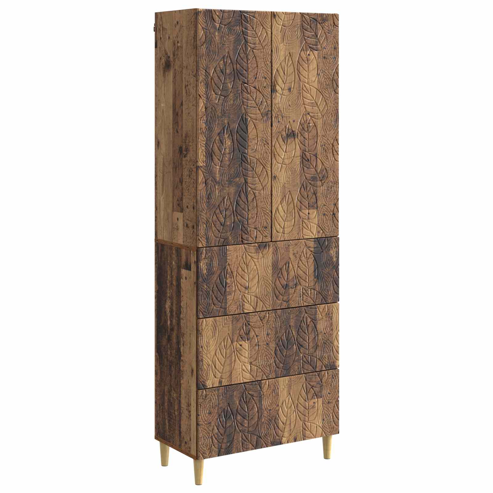 Ensemble de Meubles 2 pcs Bois ancien 66 x 34,5 x 90 cm - XIOS
