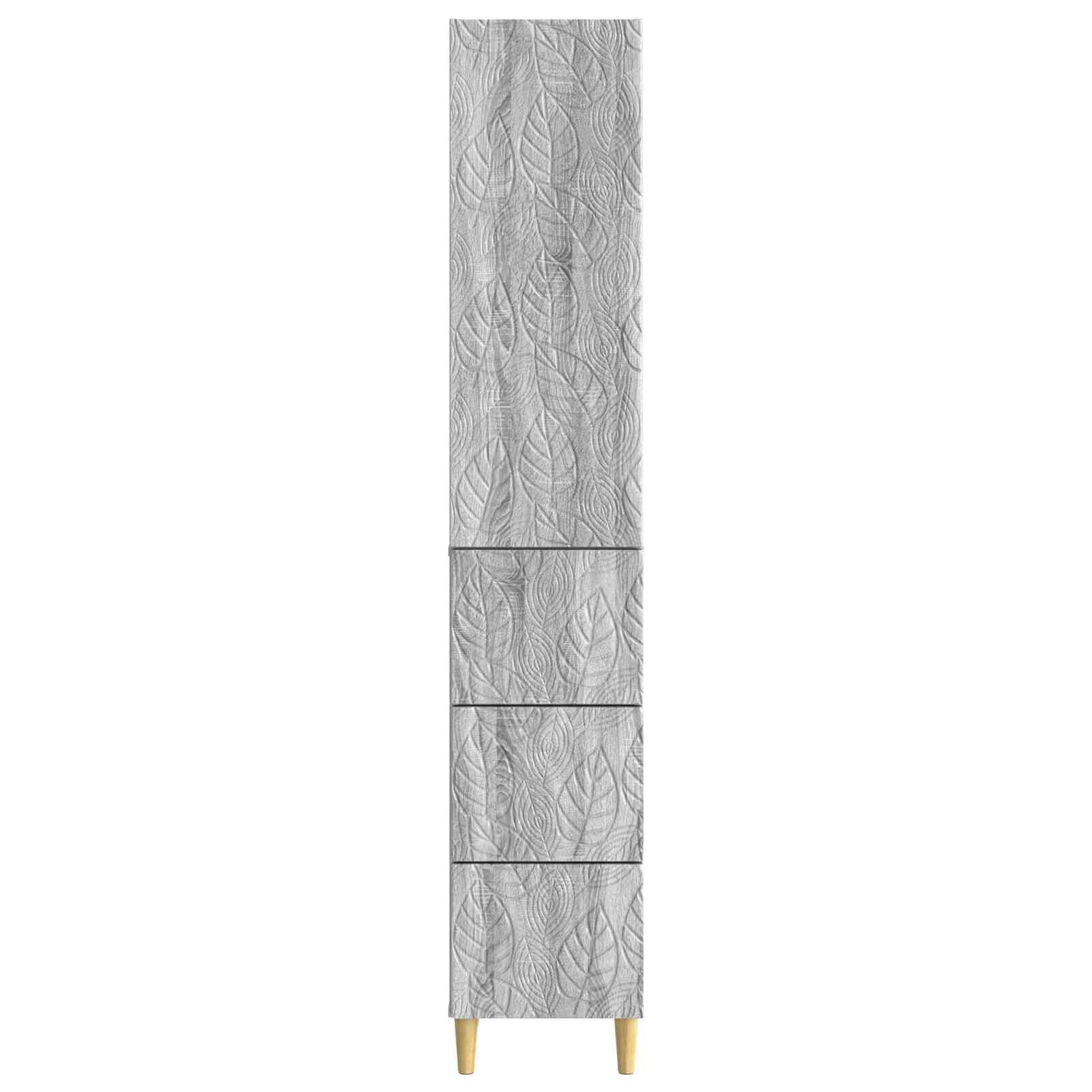 Ensemble de Meubles 2 pcs Sonoma gris 33 x 34,5 x 90 cm - XIOS