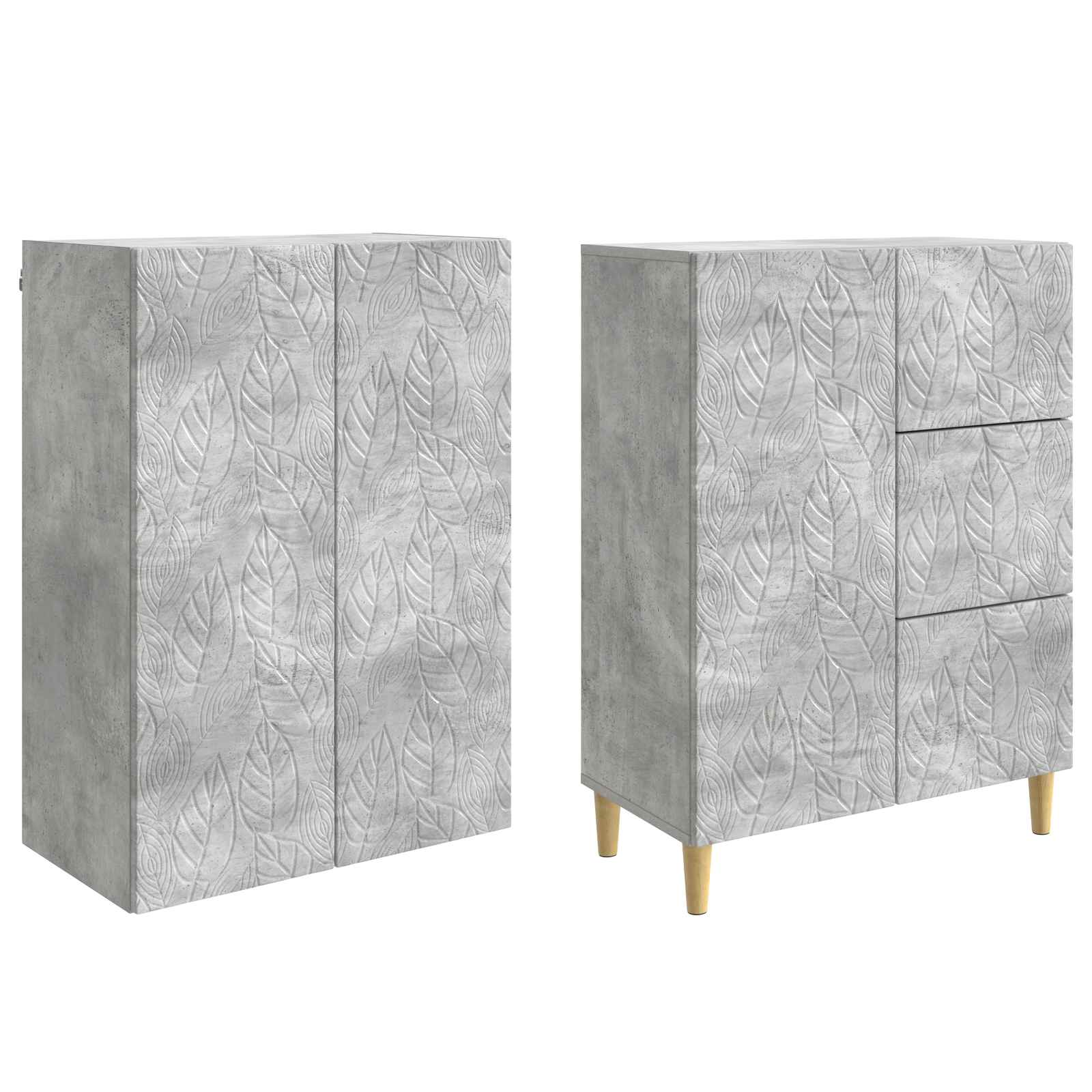 2 pcs Gris béton - XIOS