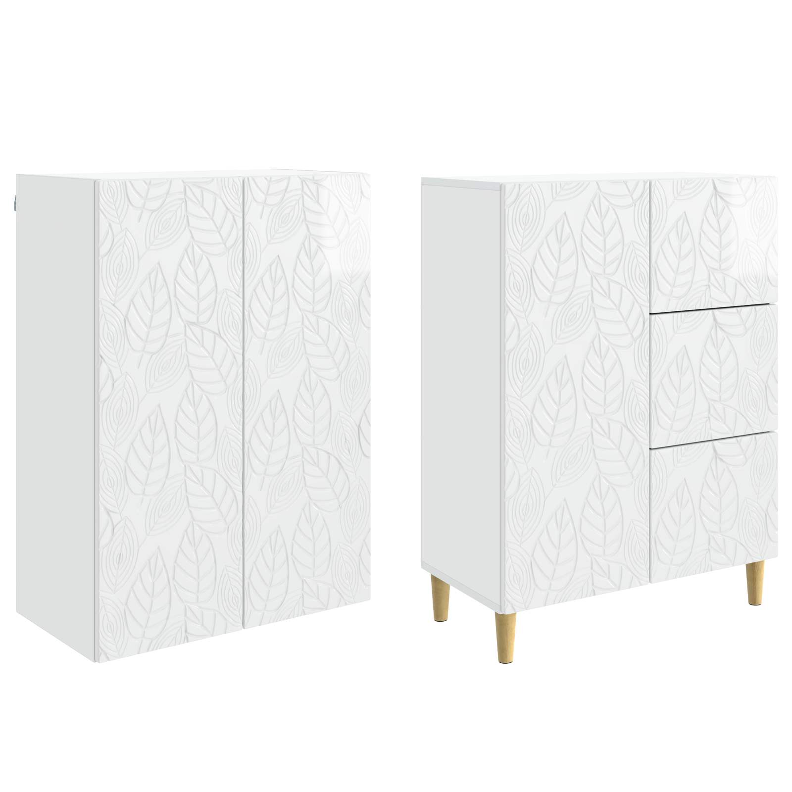 2 pcs Blanc brillant - XIOS