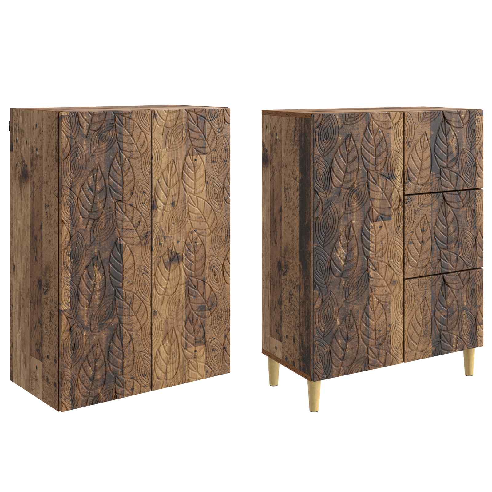 2 pcs Bois ancien - XIOS