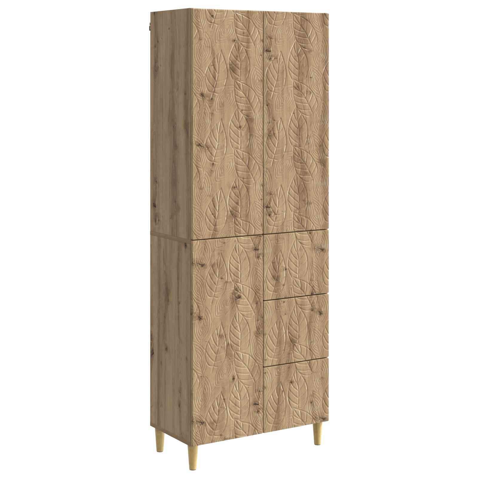 2 pcs Chêne artisanal - XIOS