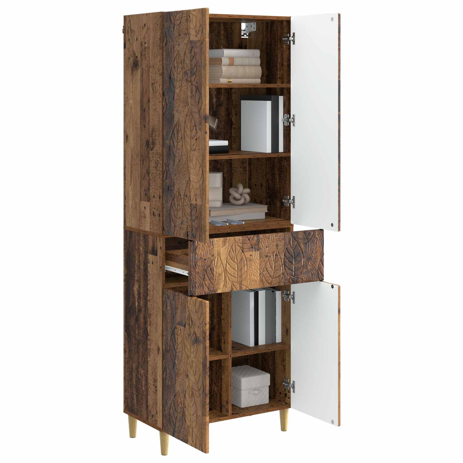 Ensemble de Meubles 2 pcs Bois ancien Bois d'ingénierie - XIOS