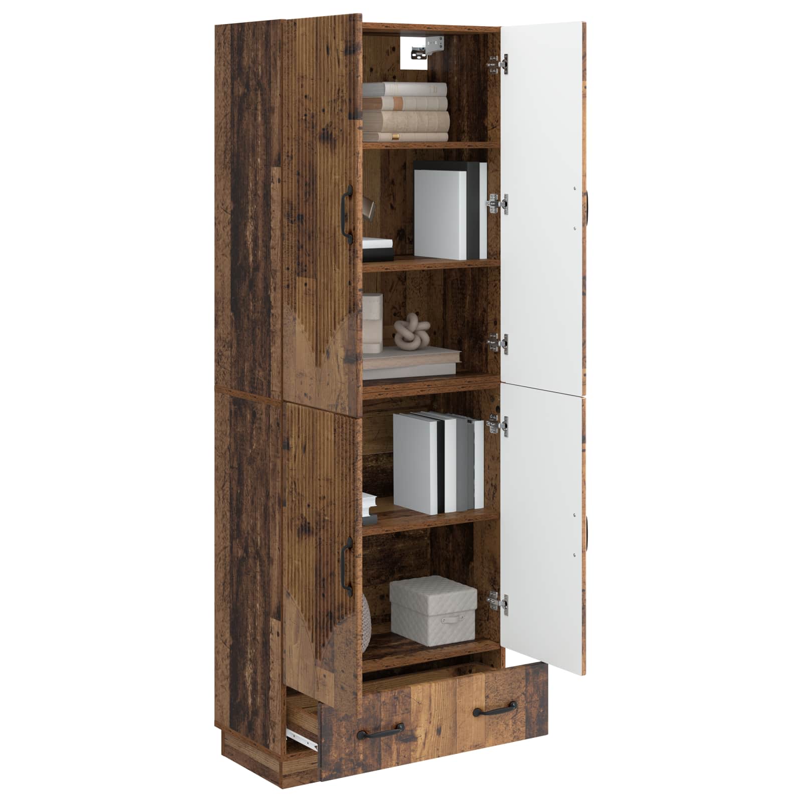 Ensemble de Meubles 2 pcs Bois ancien Bois d'ingénierie - XIOS