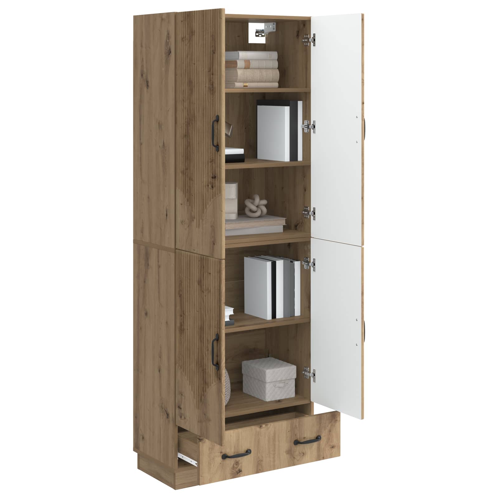 Ensemble de Meubles 2 pcs Chêne artisanal Bois d'ingénierie - XIOS
