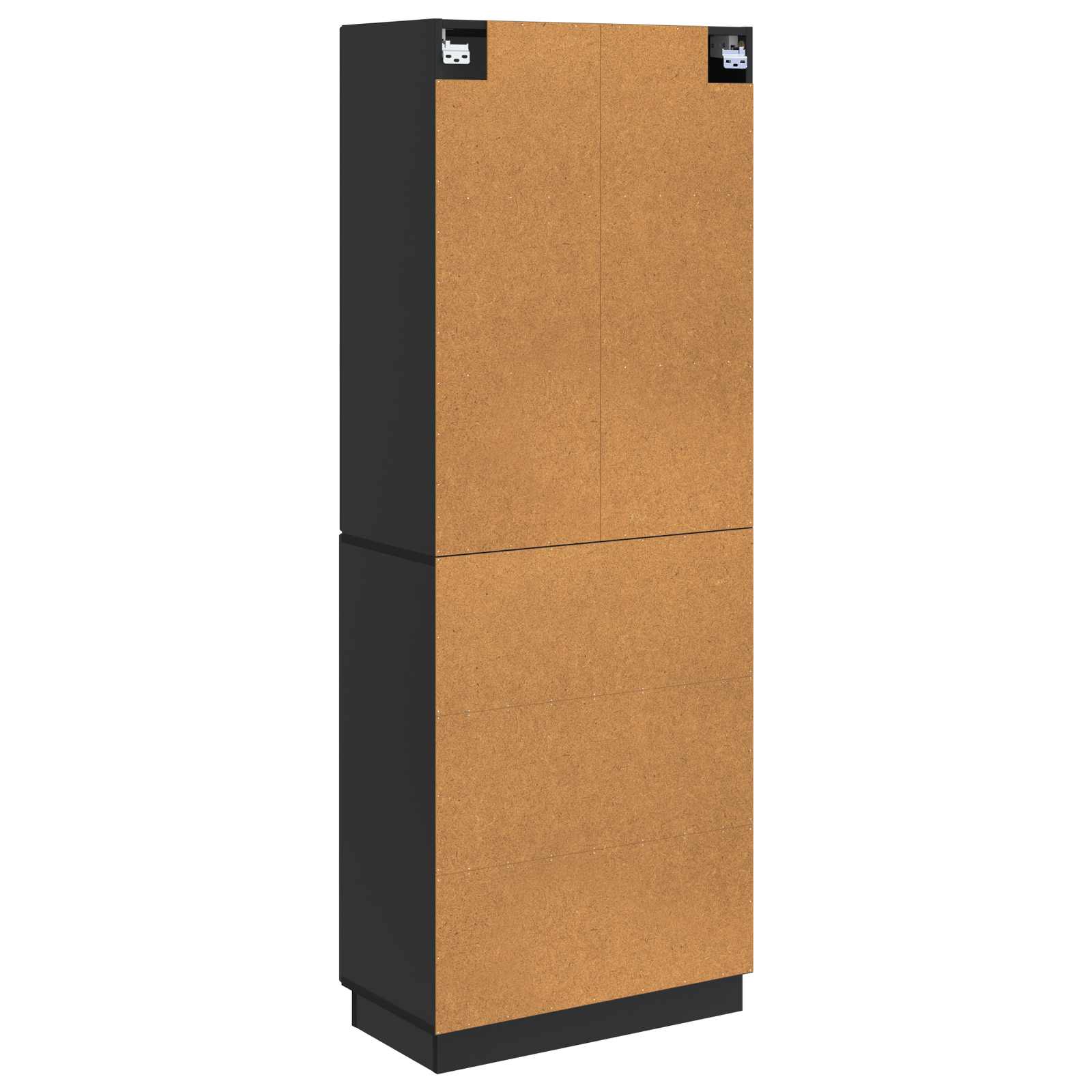 Ensemble de Meubles 2 pcs Noir Bois d'ingénierie - XIOS