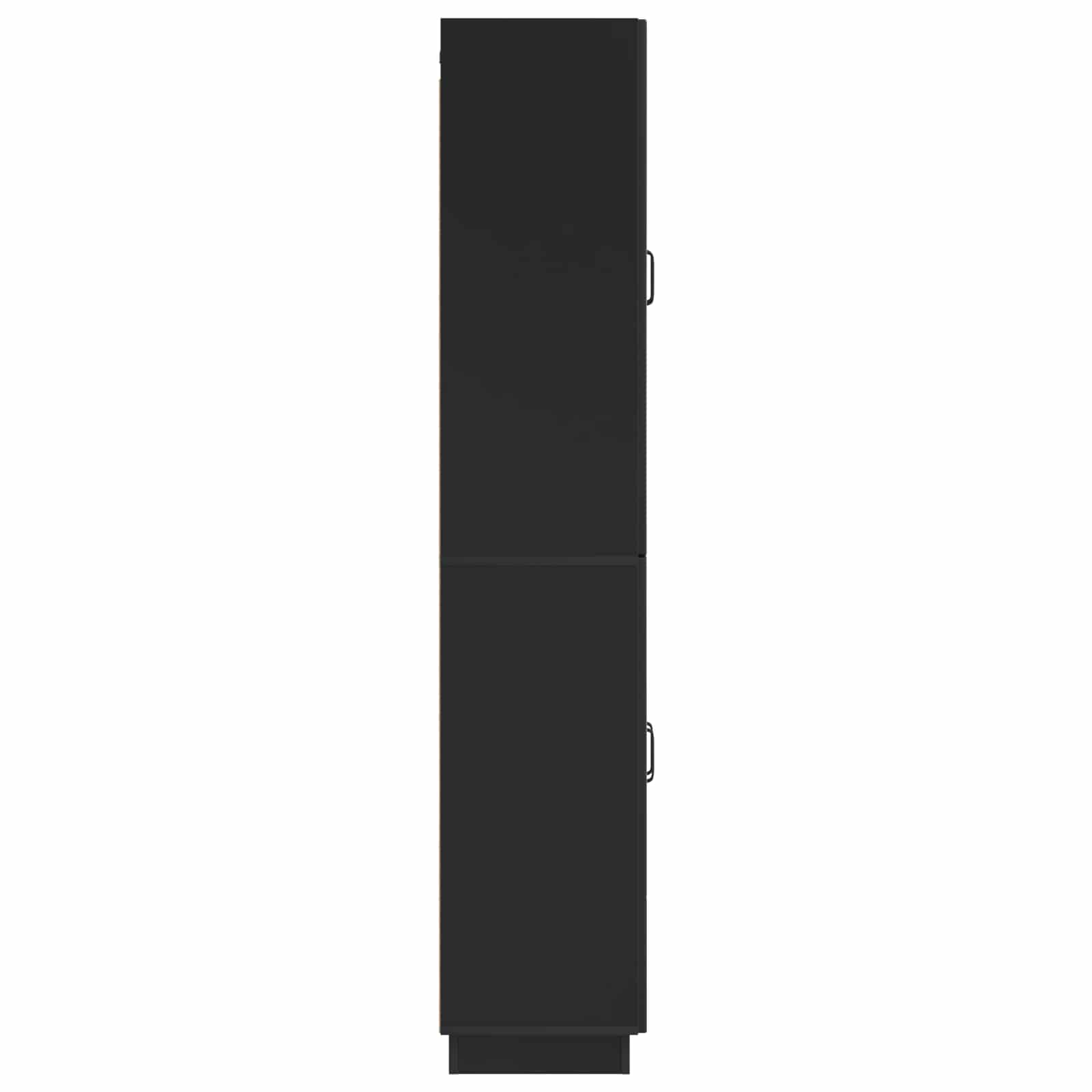 Ensemble de Meubles 2 pcs Noir Bois d'ingénierie - XIOS