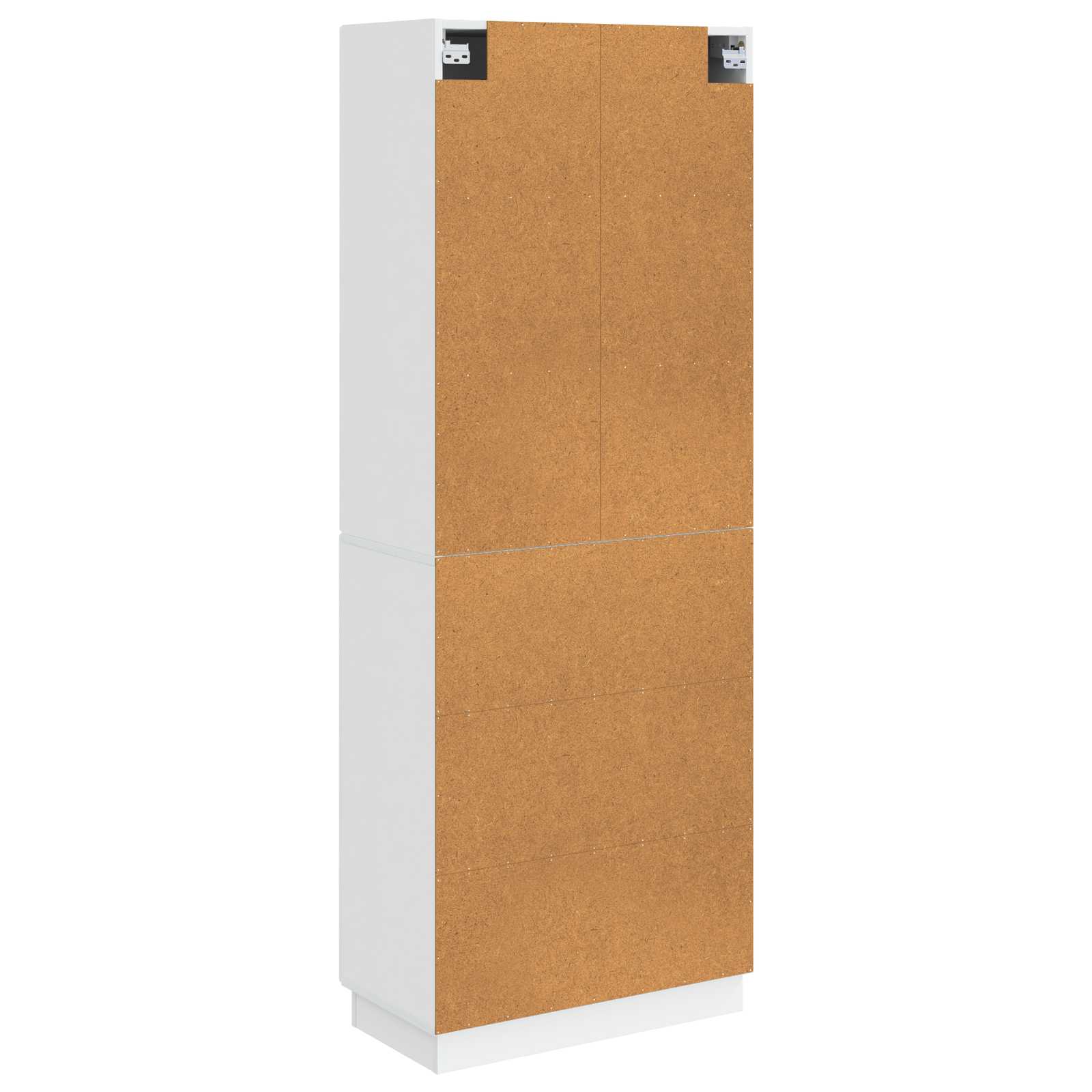 Ensemble de Meubles 2 pcs Blanc brillant Bois d'ingénierie - XIOS