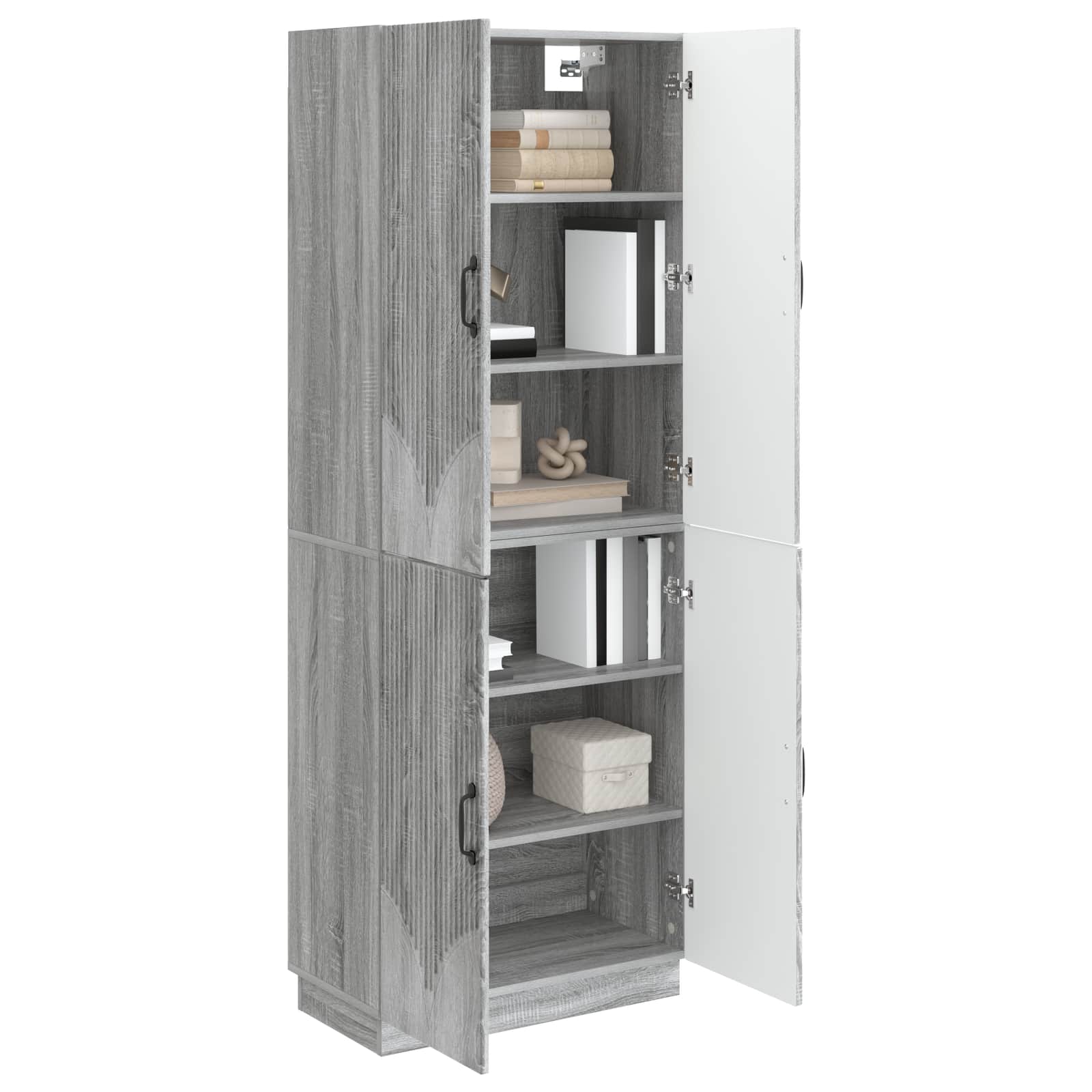 Ensemble de Meubles 2 pcs Sonoma gris Bois d'ingénierie