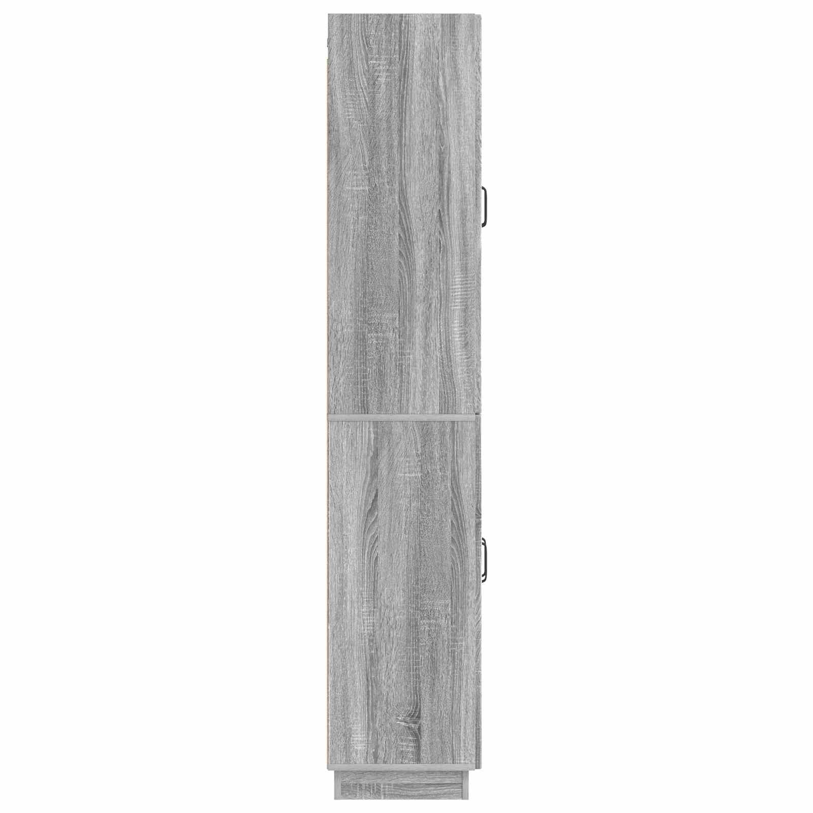Ensemble de Meubles 2 pcs Sonoma gris Bois d'ingénierie