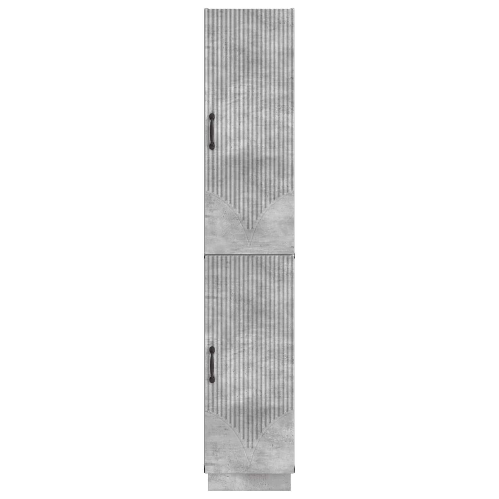 Ensemble de Meubles 2 pcs Gris béton Bois d'ingénierie - XIOS