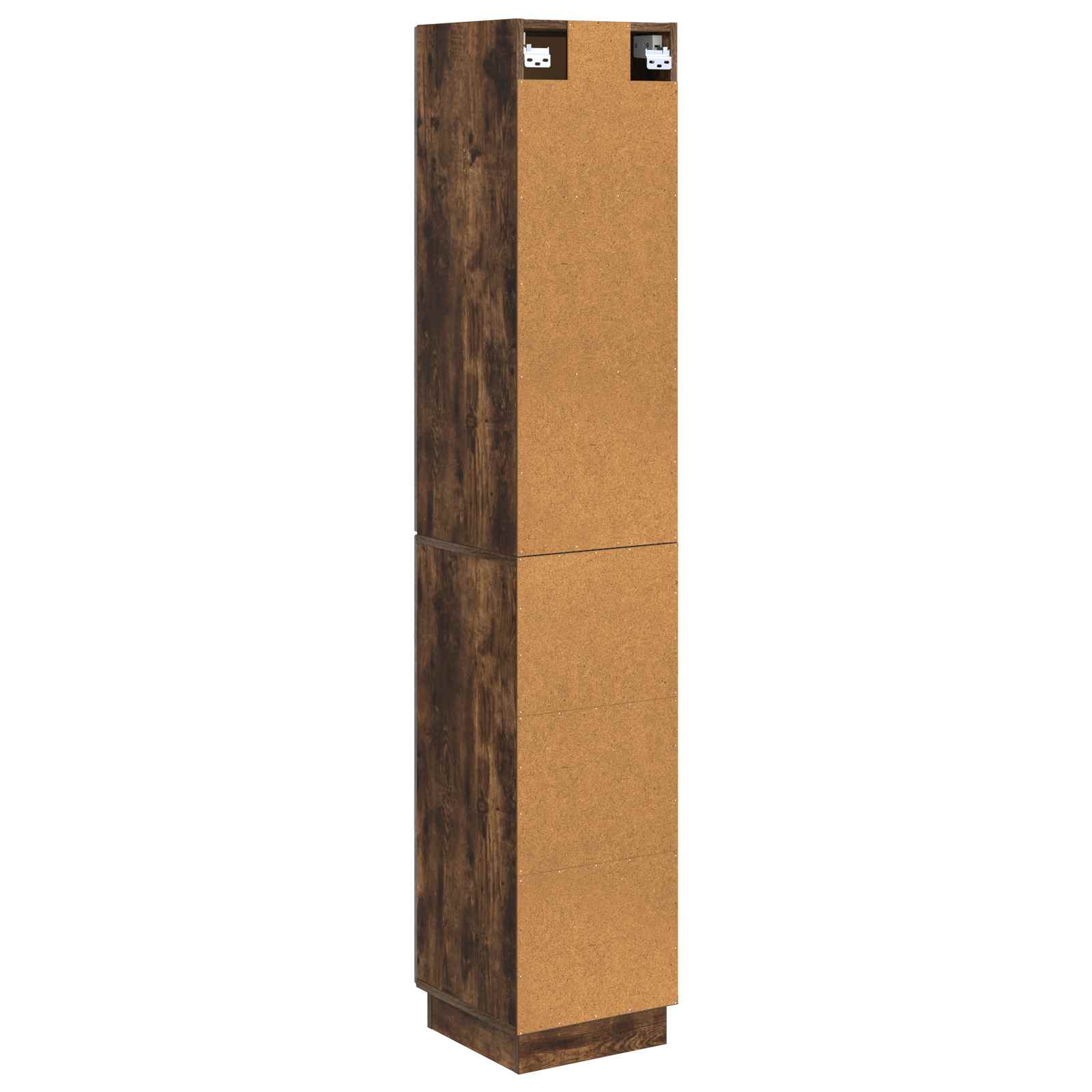 Ensemble de Meubles 2 pcs Chêne fumé Bois d'ingénierie - XIOS
