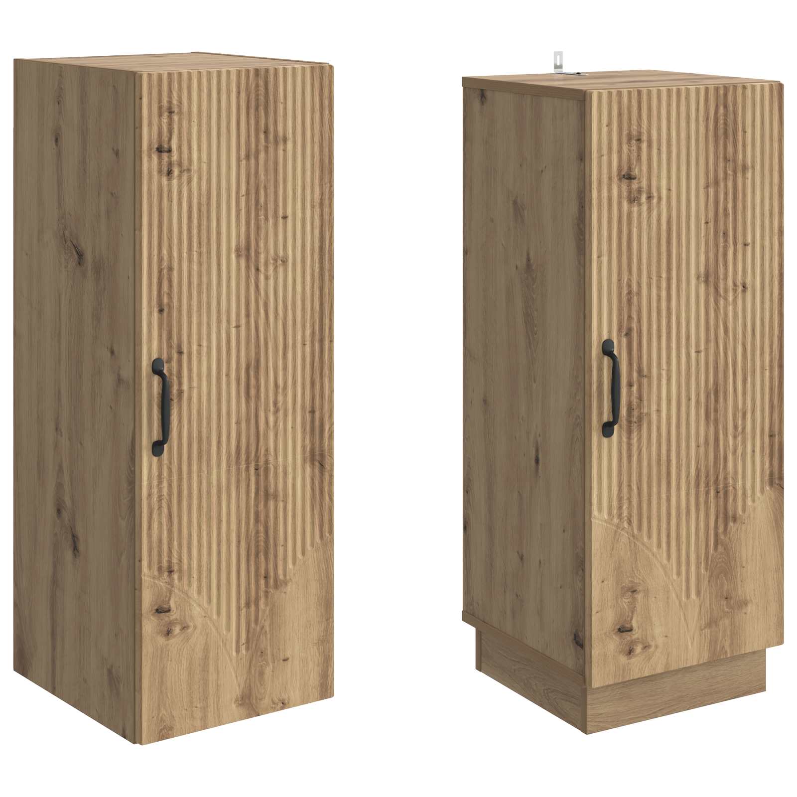 Ensemble de Meubles 2 pcs Chêne artisanal Bois d'ingénierie - XIOS
