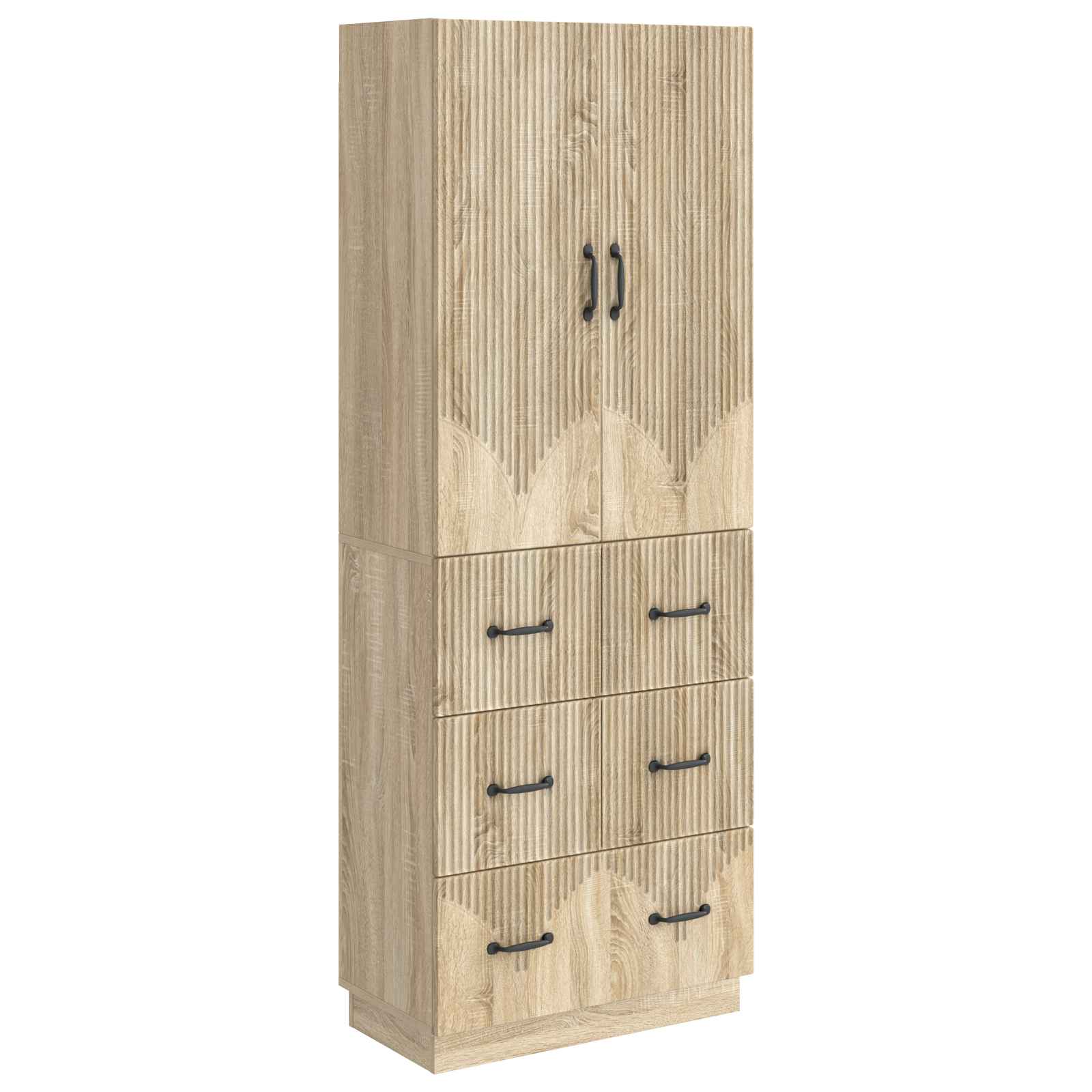 Ensemble de Meubles 2 pcs Chêne Sonoma 66 x 34,5 x 87 cm - XIOS