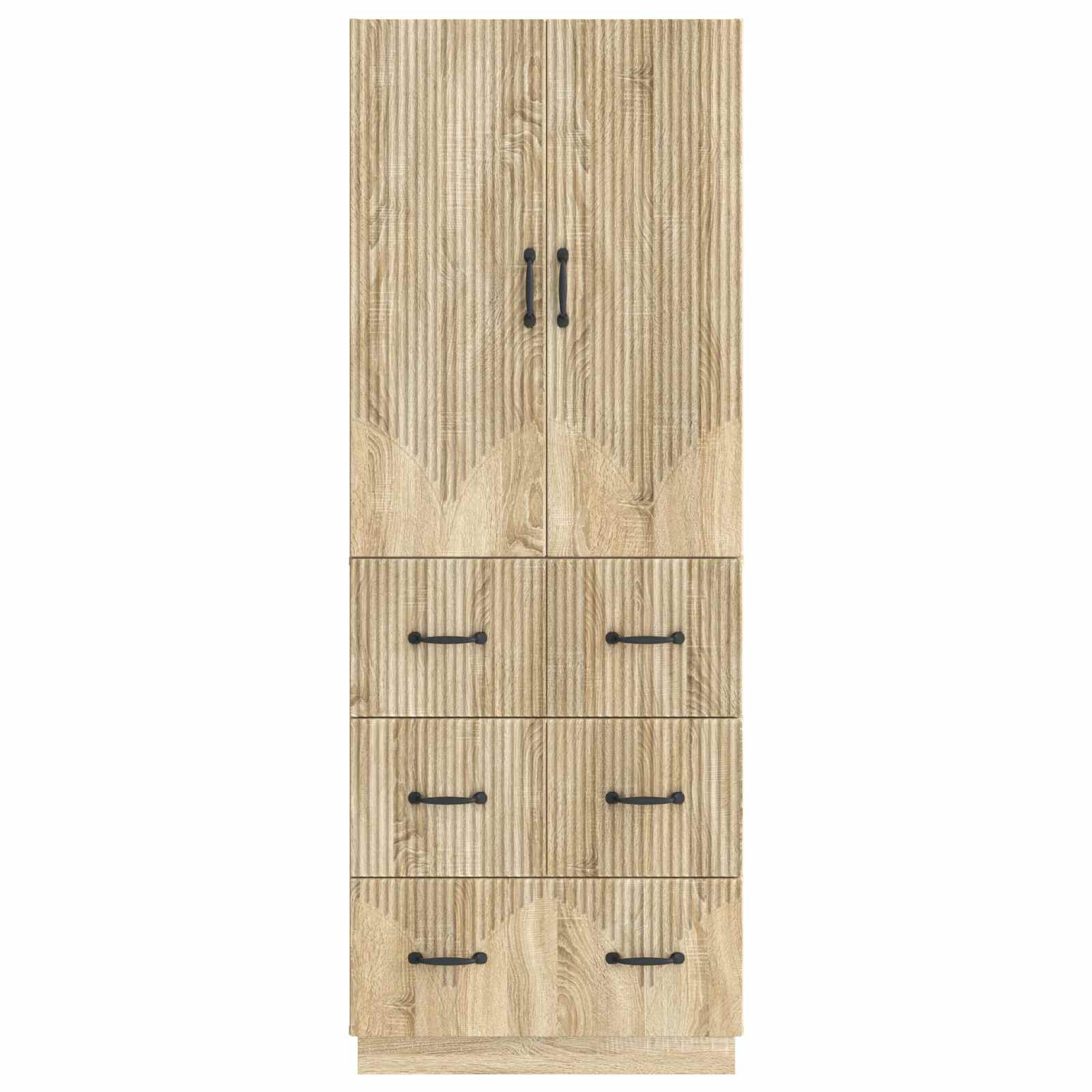 Ensemble de Meubles 2 pcs Chêne Sonoma 66 x 34,5 x 87 cm - XIOS