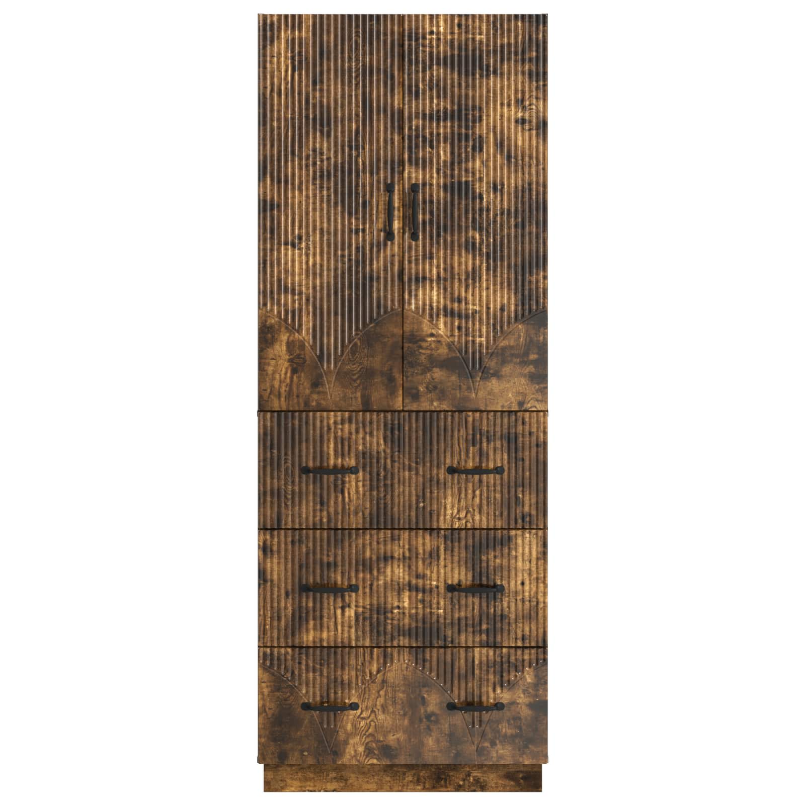Ensemble de Meubles 2 pcs Chêne fumé 66 x 34,5 x 87 cm - XIOS