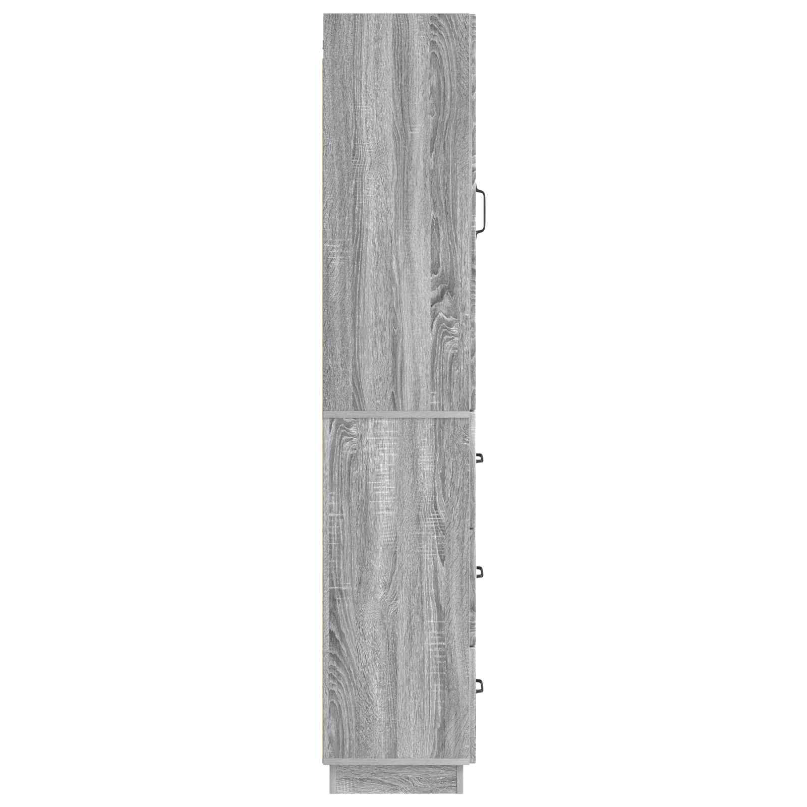 Ensemble de Meubles 2 pcs Sonoma gris 33 x 34,5 x 87 cm - XIOS