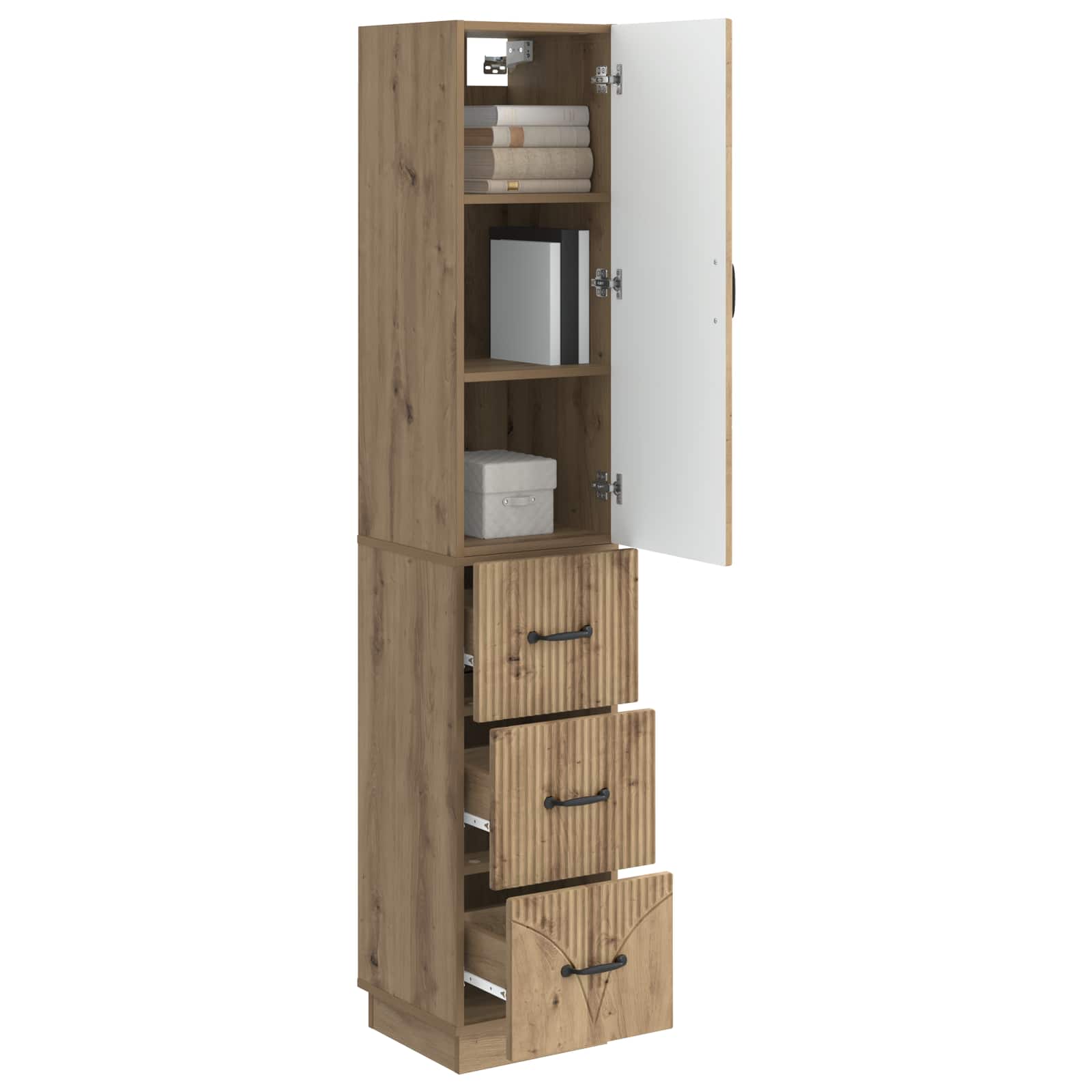 Ensemble de Meubles 2 pcs Chêne artisanal 33 x 34,5 x 87 cm - XIOS
