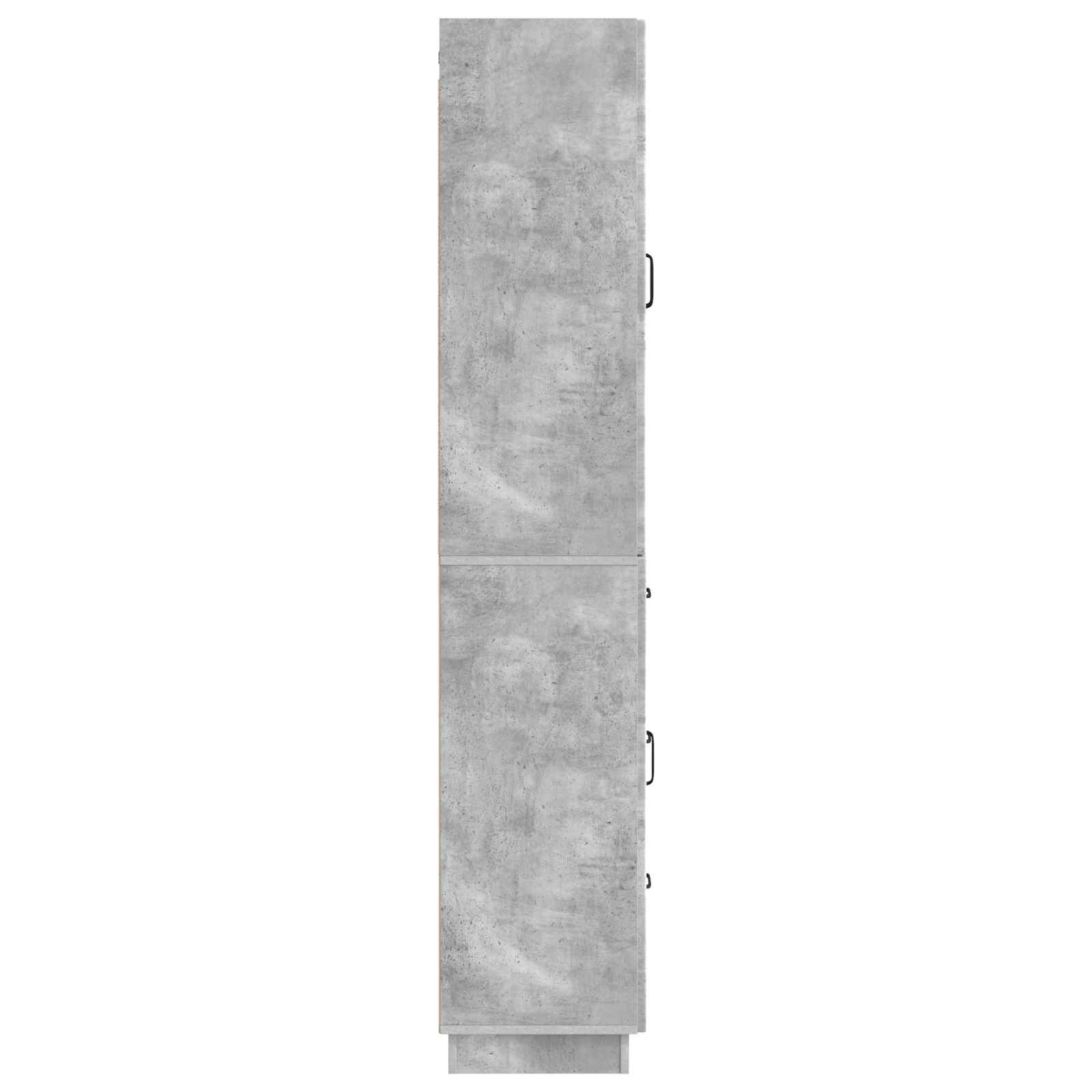 Ensemble de Meubles 2 pcs Gris béton Bois d'ingénierie - XIOS