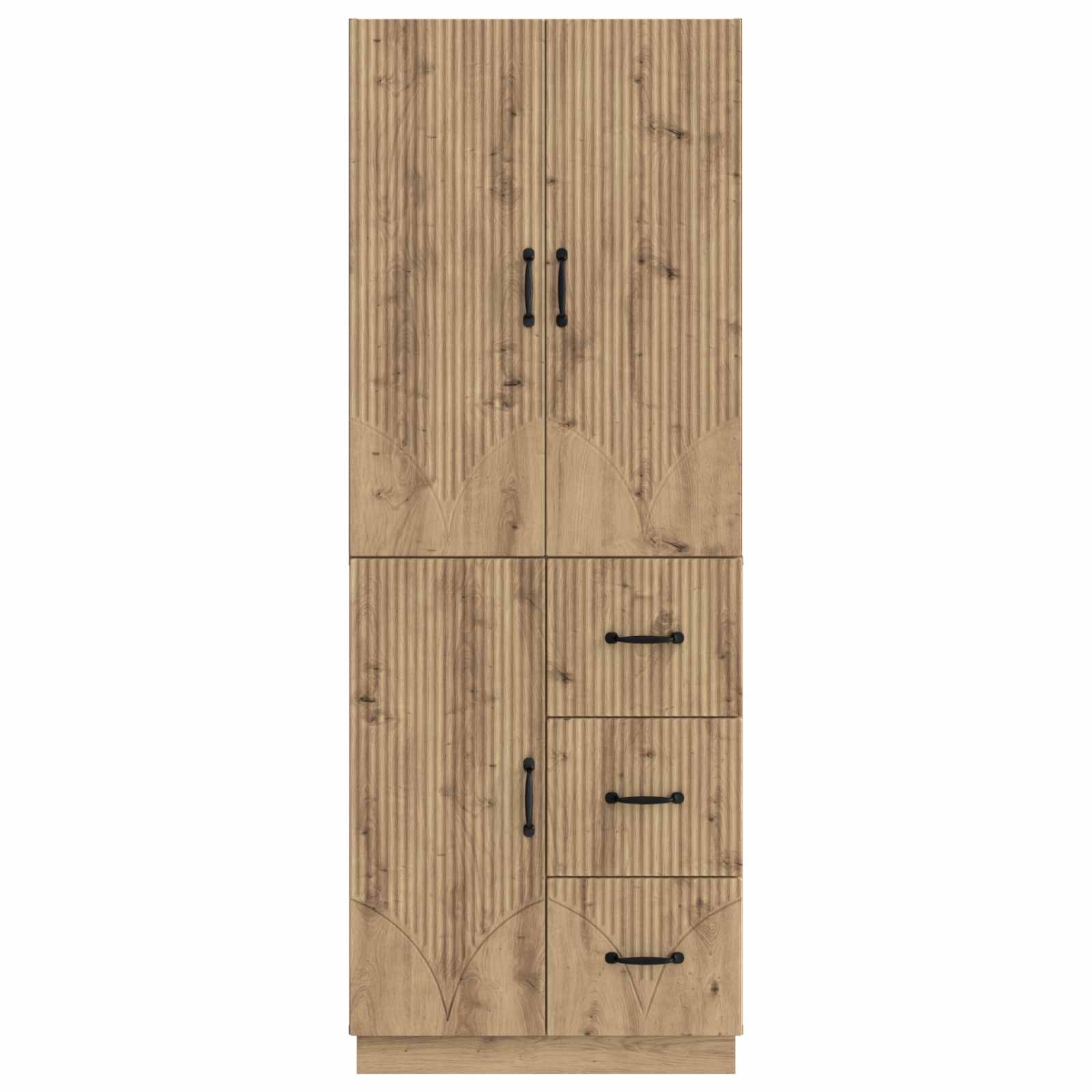 Ensemble de Meubles 2 pcs Chêne artisanal Bois d'ingénierie - XIOS