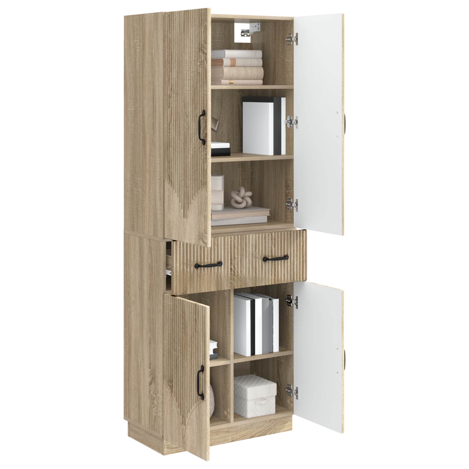 Ensemble de Meubles 2 pcs Chêne Sonoma Bois d'ingénierie - XIOS