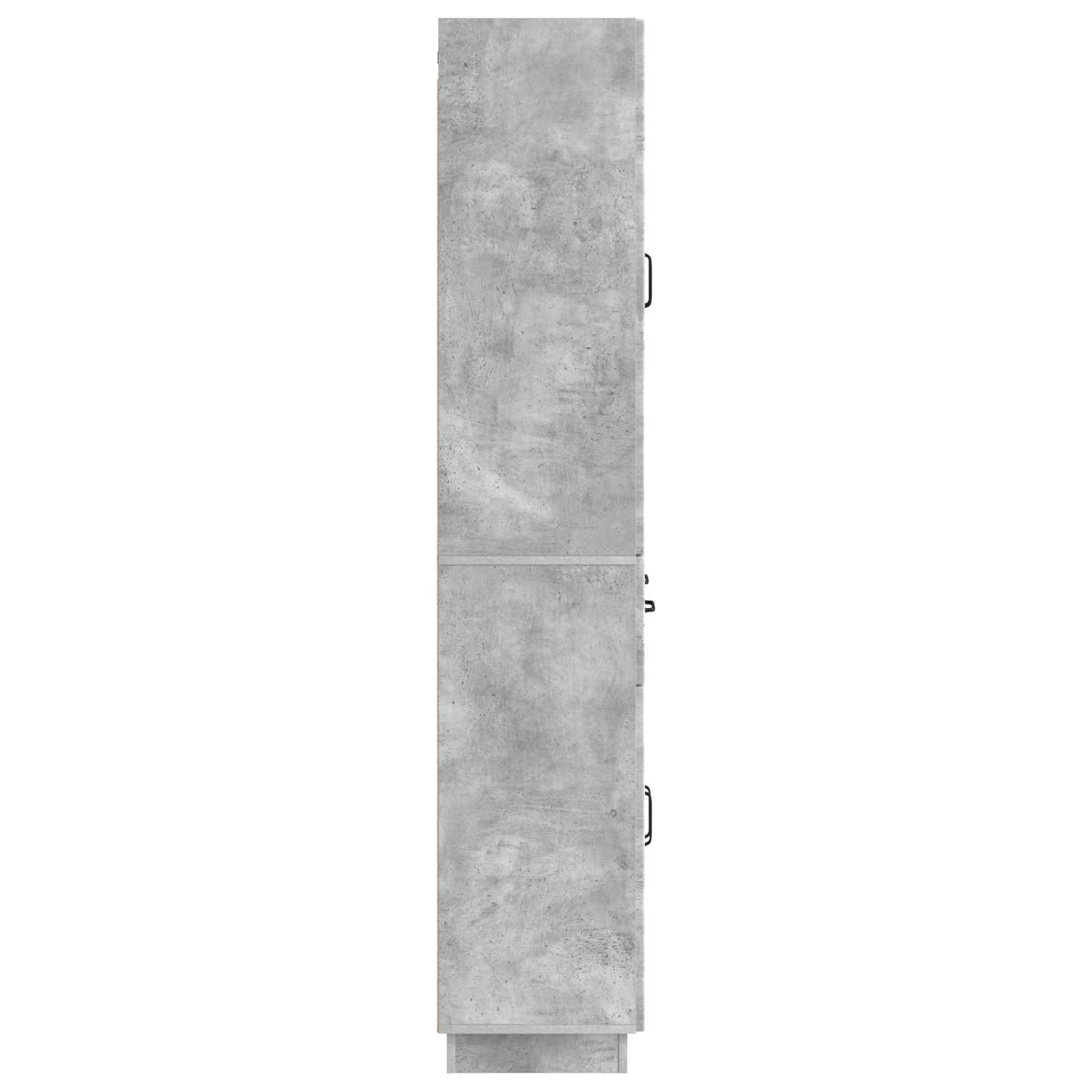 Ensemble de Meubles 2 pcs Gris béton Bois d'ingénierie - XIOS
