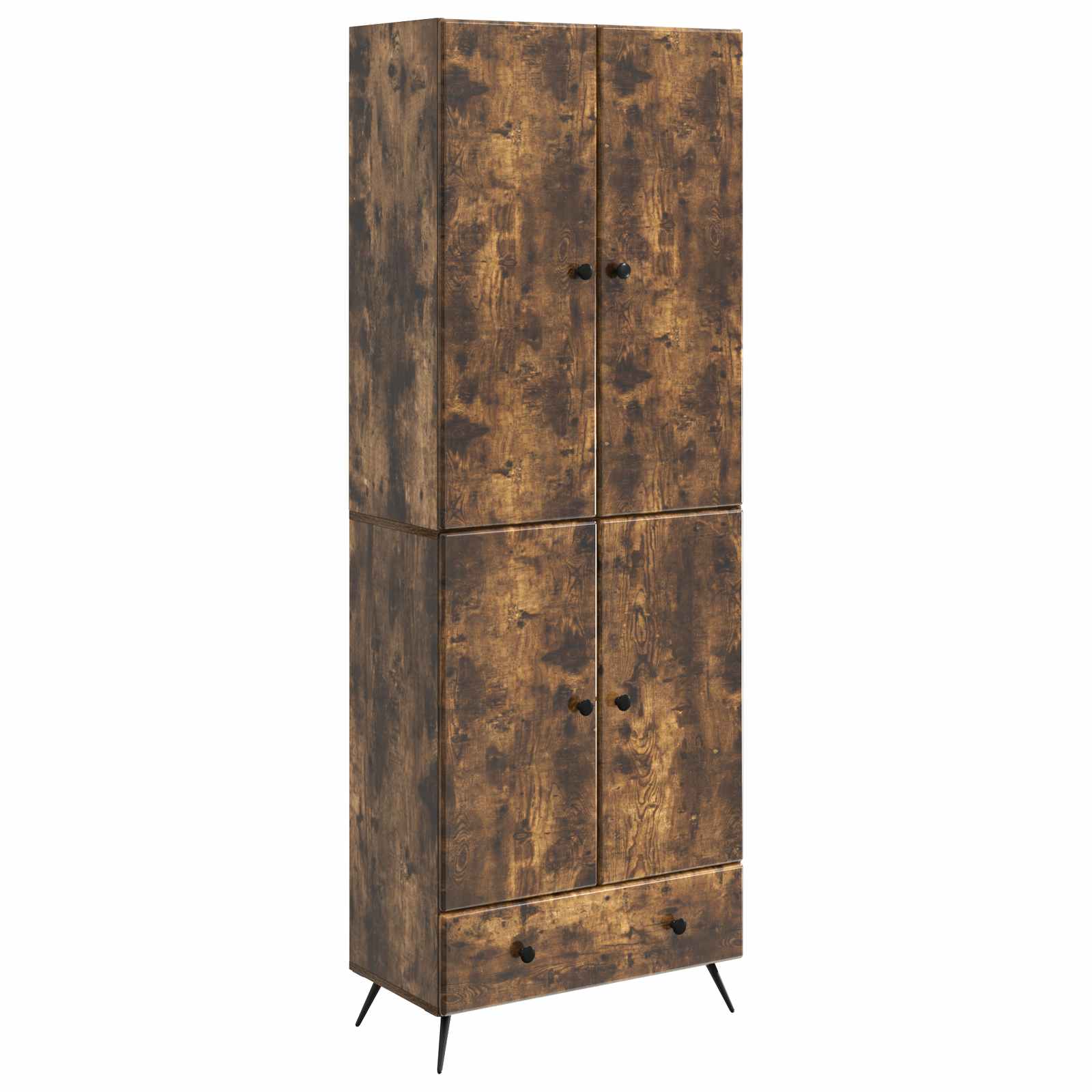 Ensemble de Meubles 2 pcs Chêne fumé Bois d'ingénierie - XIOS