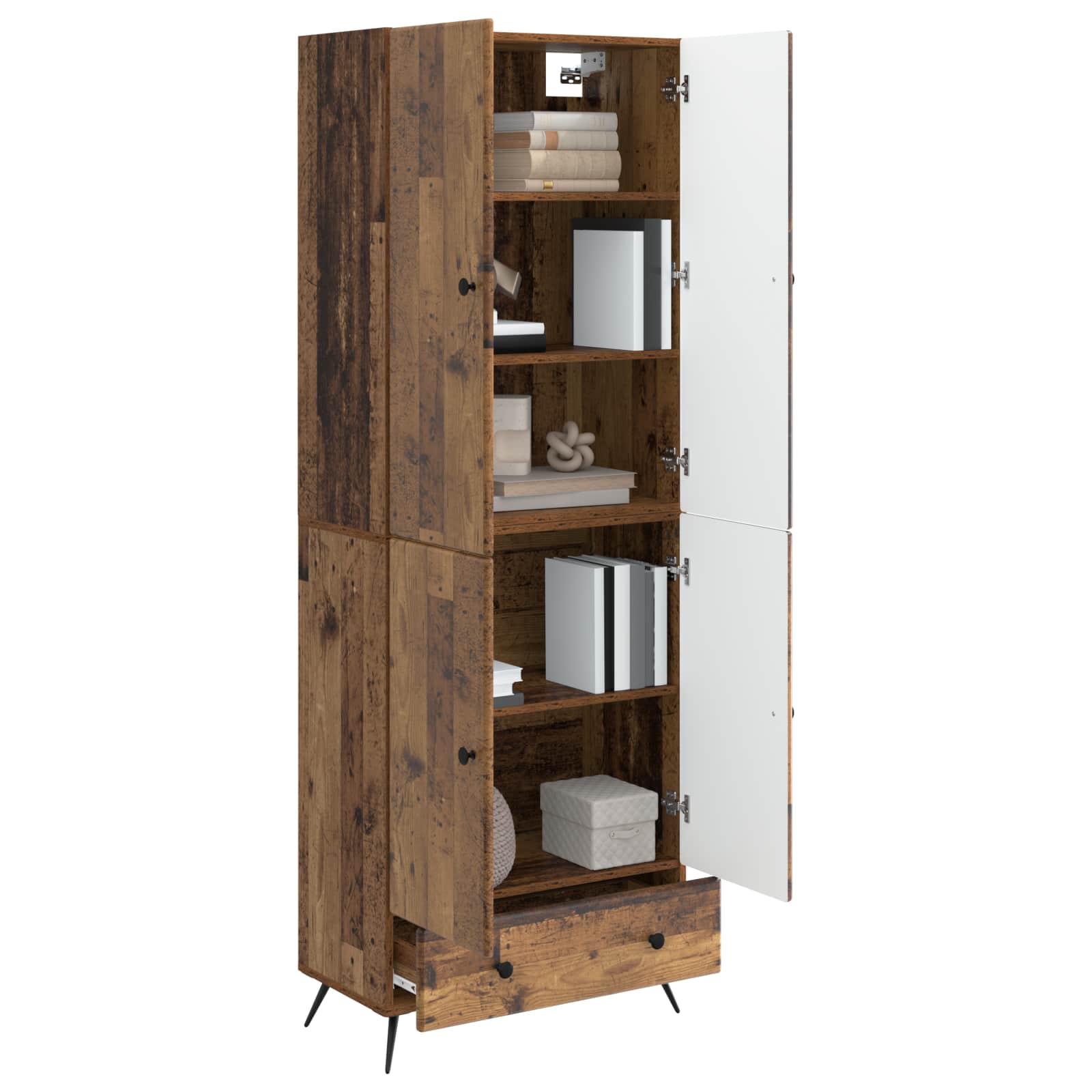 Ensemble de Meubles 2 pcs Bois ancien Bois d'ingénierie - XIOS