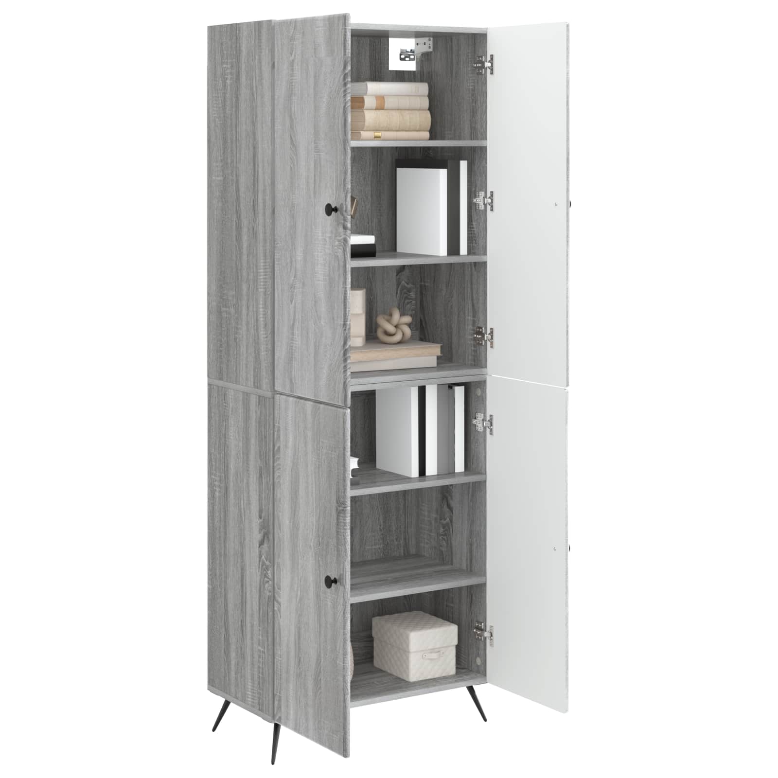 Ensemble de Meubles 2 pcs Sonoma gris Bois d'ingénierie - XIOS