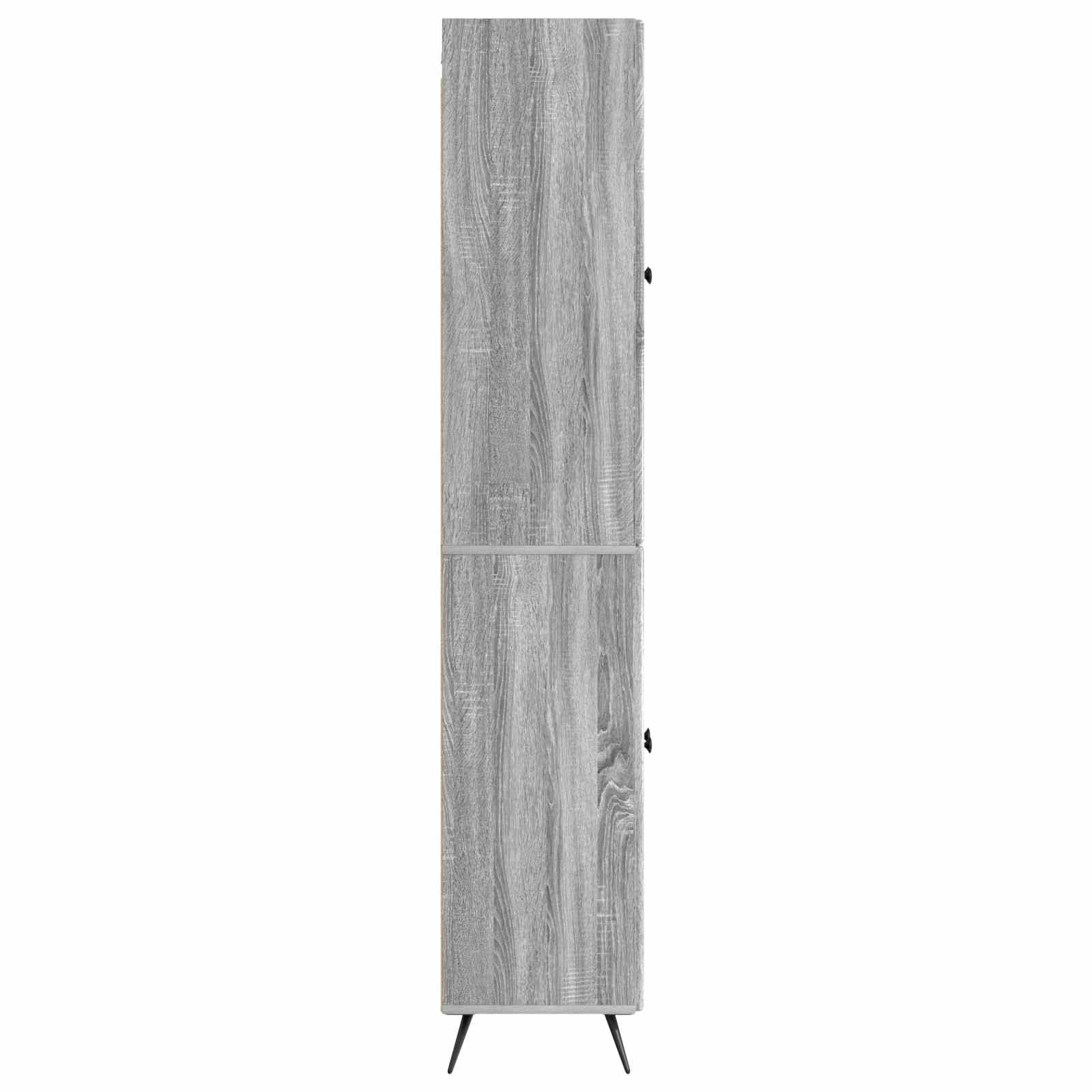 Ensemble de Meubles 2 pcs Sonoma gris Bois d'ingénierie - XIOS