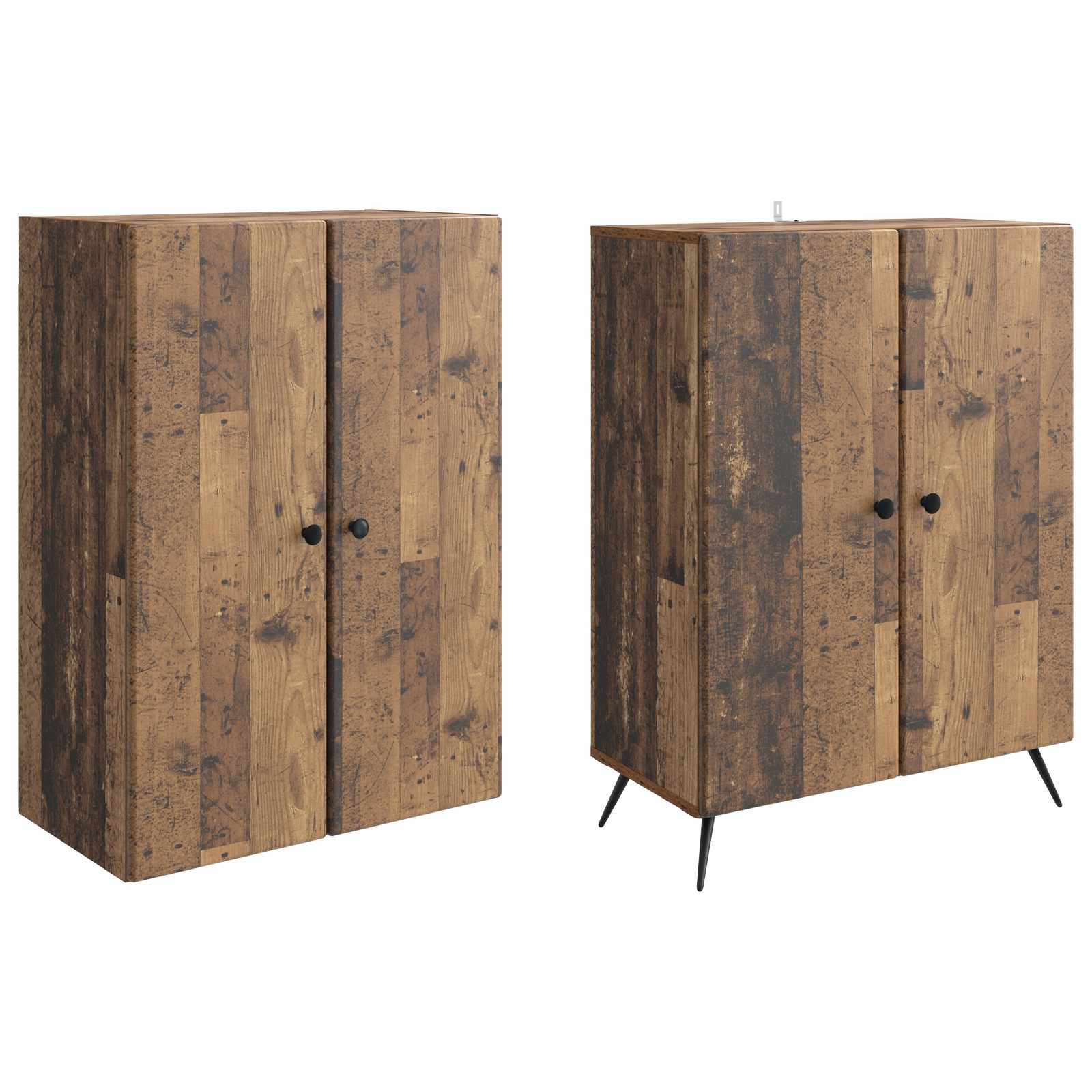 Ensemble de Meubles 2 pcs Bois ancien Bois d'ingénierie - XIOS