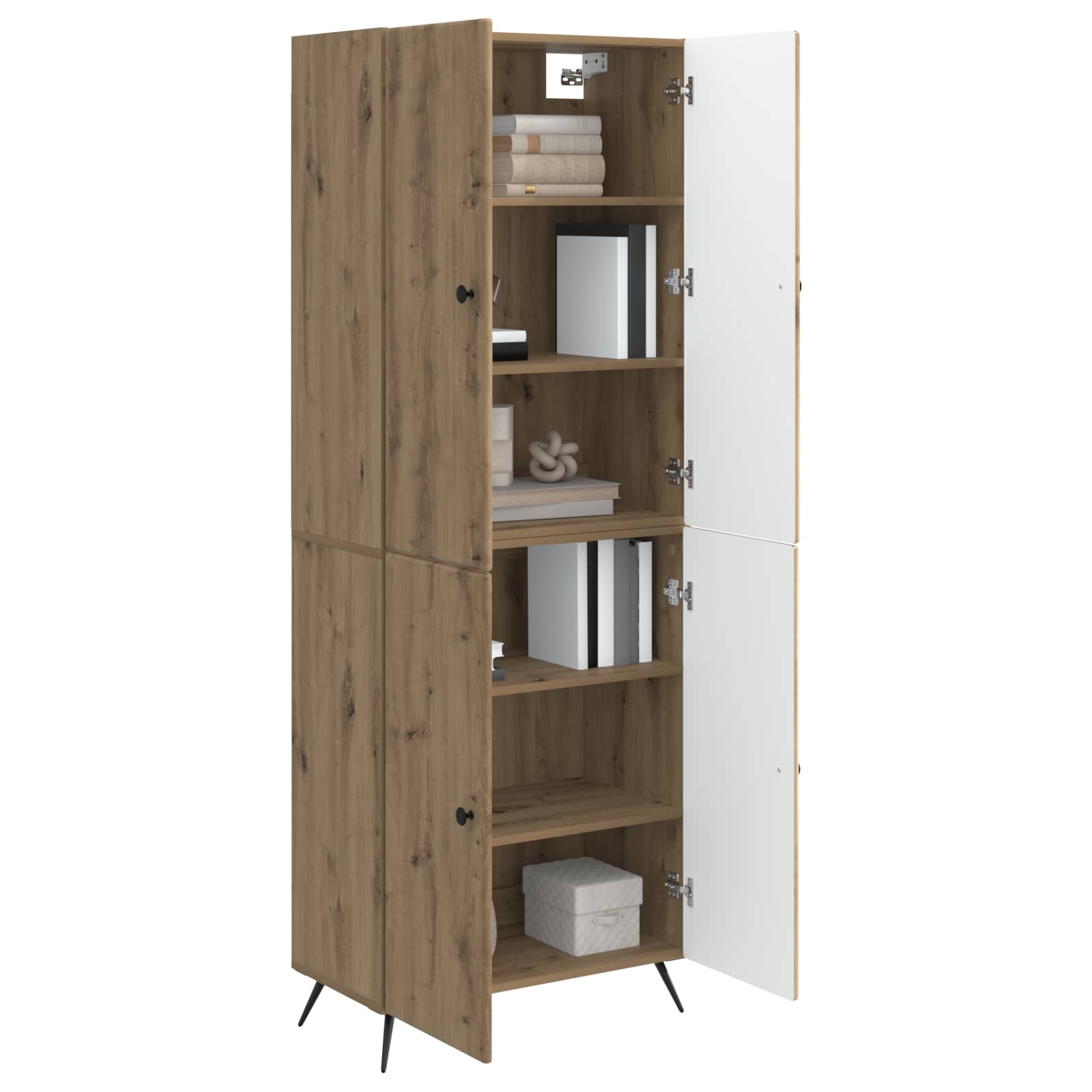Ensemble de Meubles 2 pcs Chêne artisanal Bois d'ingénierie - XIOS