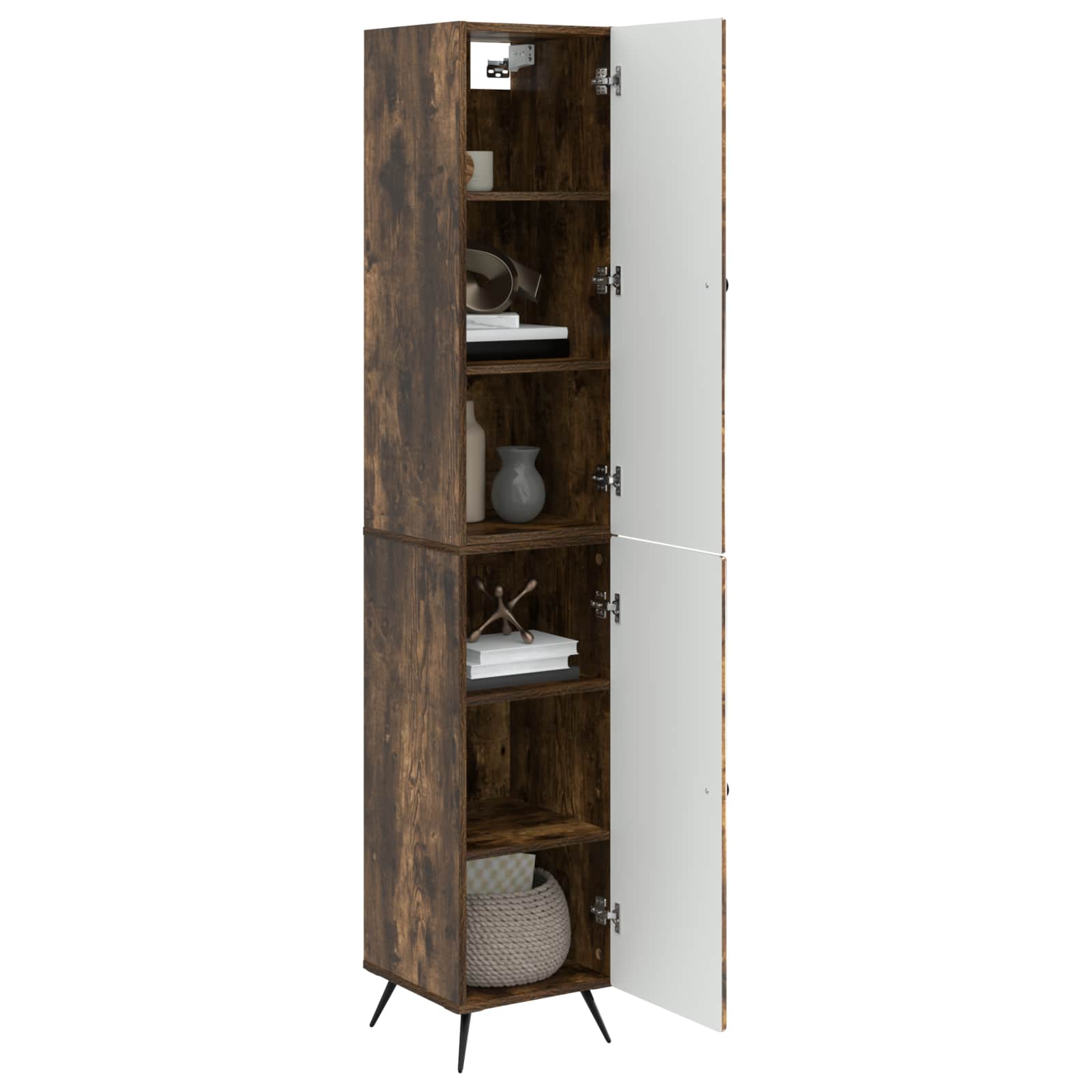 Ensemble de Meubles 2 pcs Chêne fumé Bois d'ingénierie - XIOS