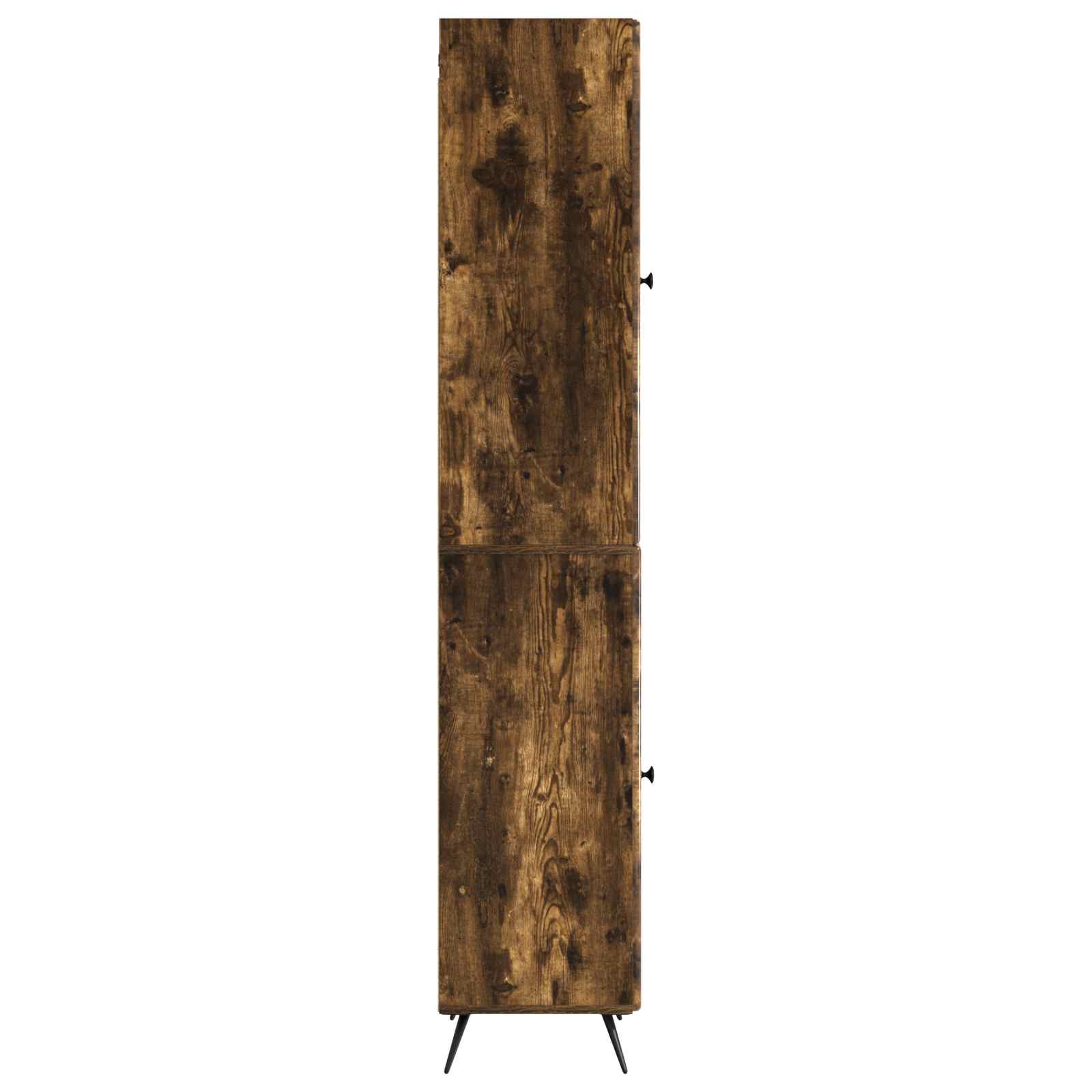 Ensemble de Meubles 2 pcs Chêne fumé Bois d'ingénierie - XIOS