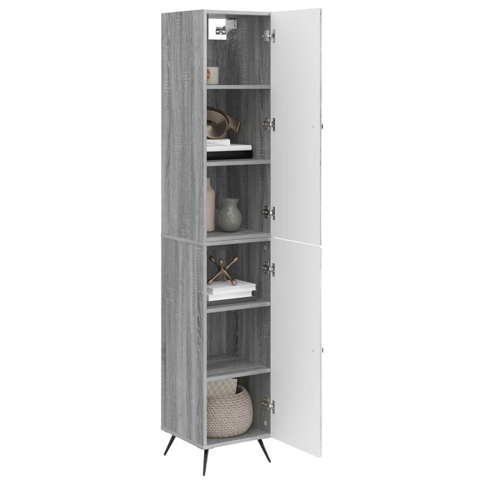 Ensemble de Meubles 2 pcs Sonoma gris Bois d'ingénierie - XIOS