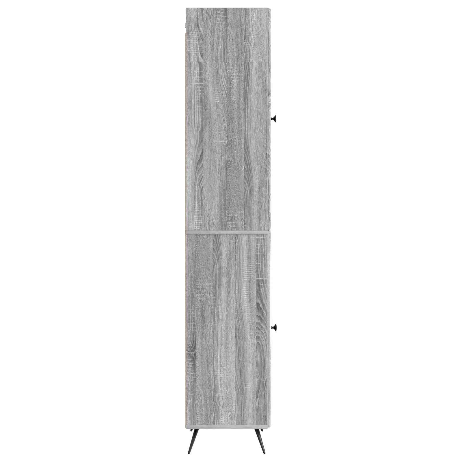 Ensemble de Meubles 2 pcs Sonoma gris Bois d'ingénierie - XIOS