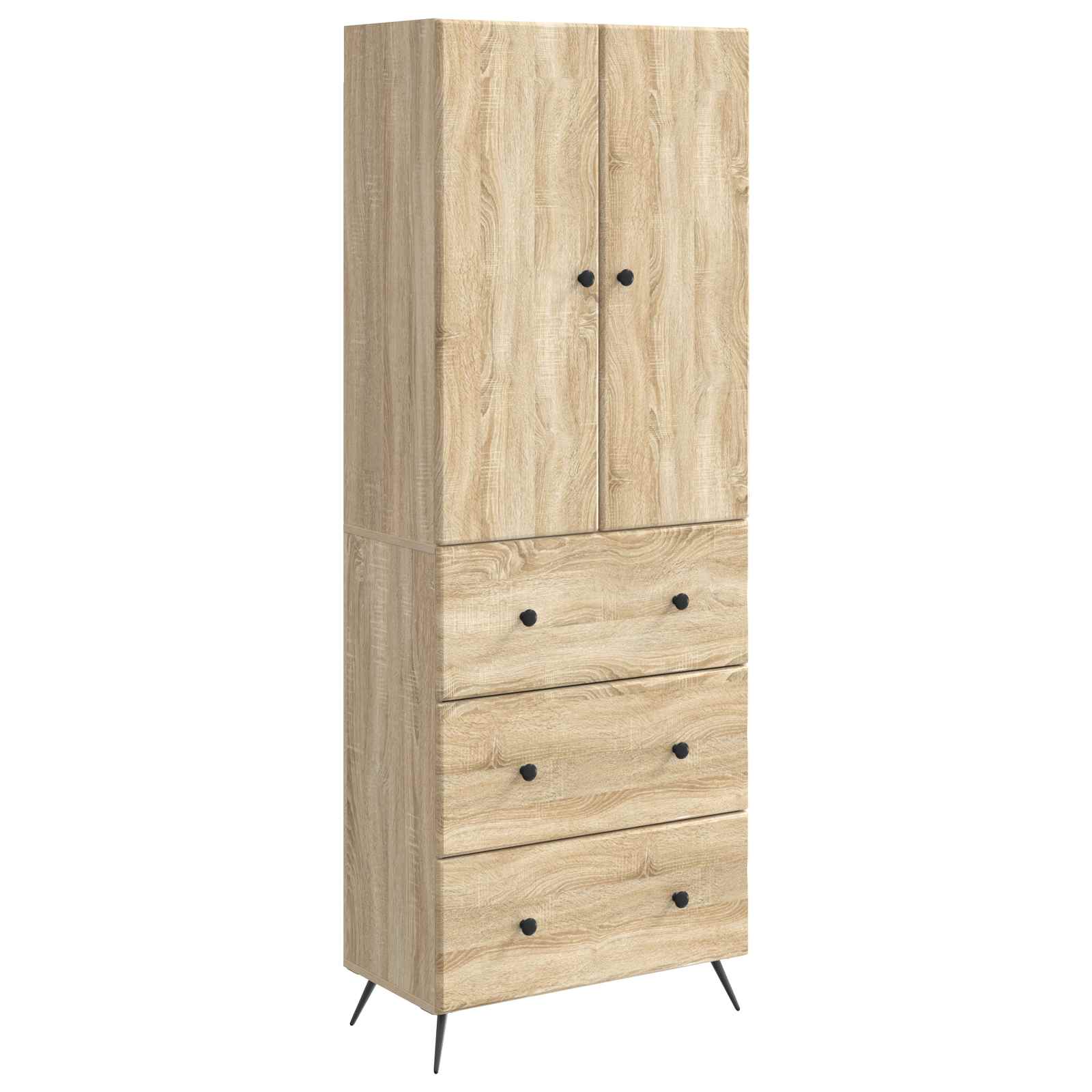 Ensemble de Meubles 2 pcs Chêne Sonoma 66 x 34,5 x 90 cm - XIOS