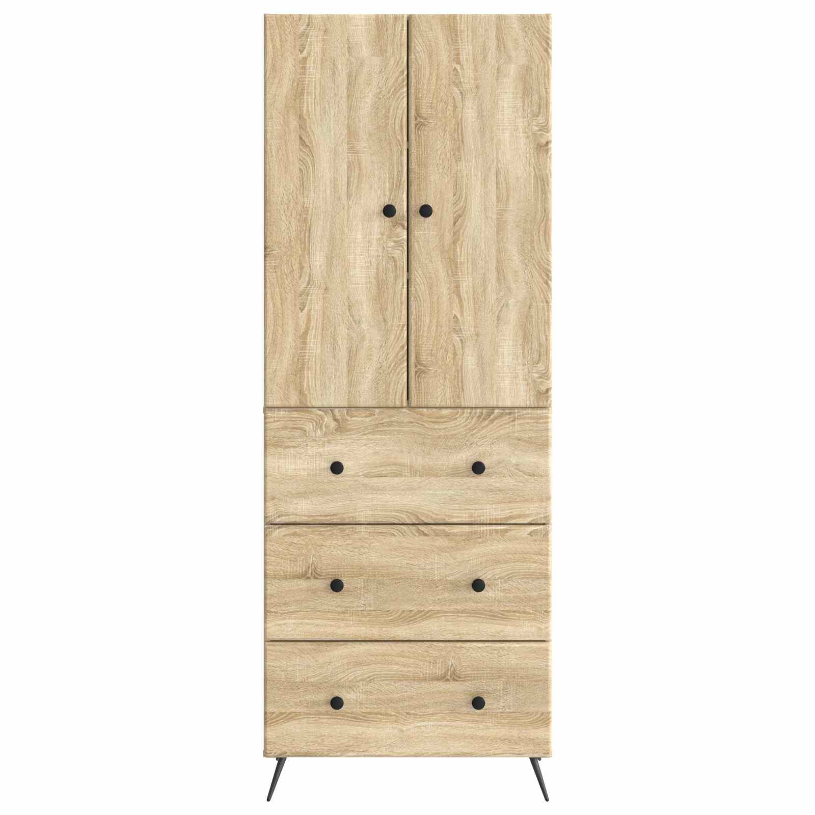 Ensemble de Meubles 2 pcs Chêne Sonoma 66 x 34,5 x 90 cm - XIOS