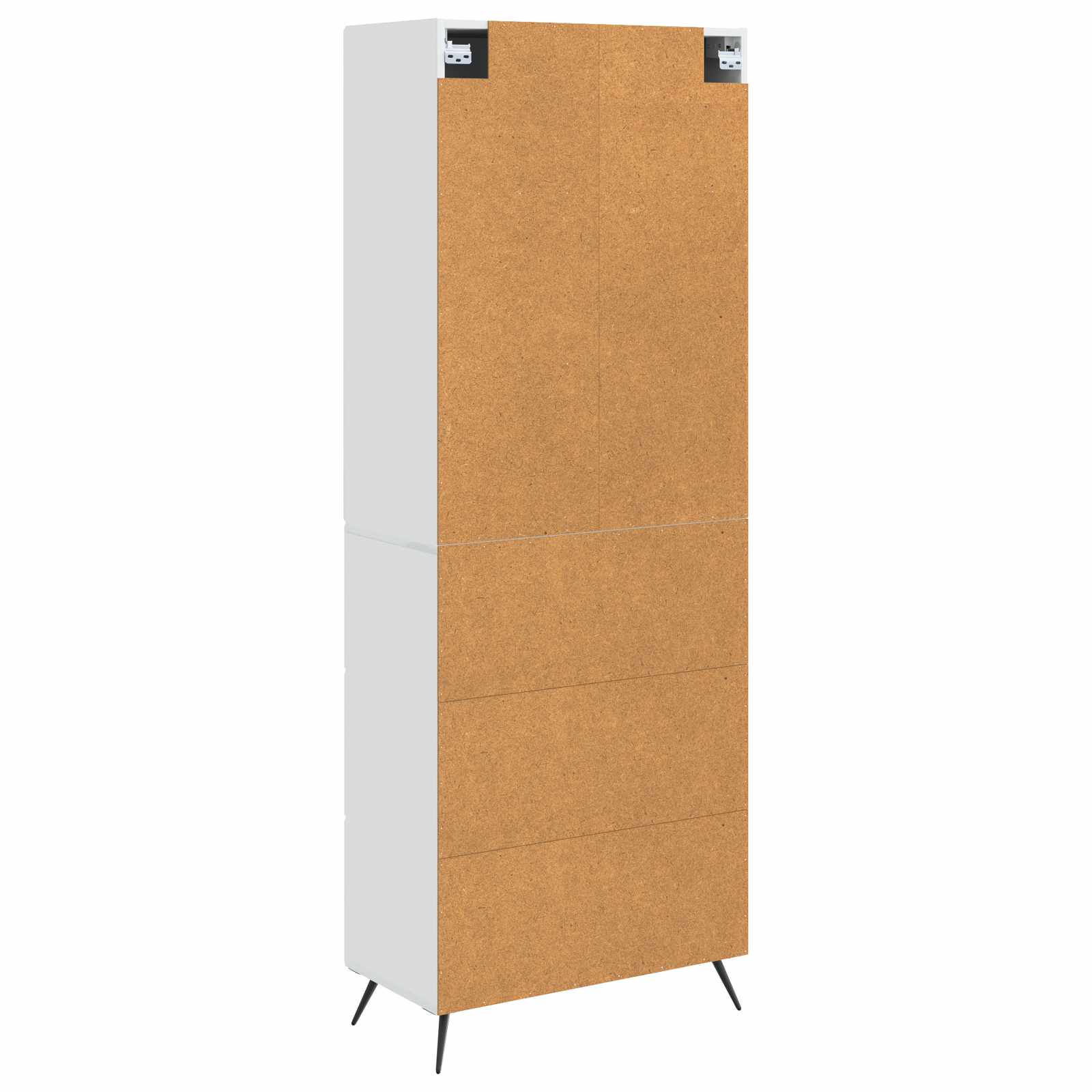 Ensemble de Meubles 2 pcs Blanc brillant 66 x 34,5 x 90 cm - XIOS