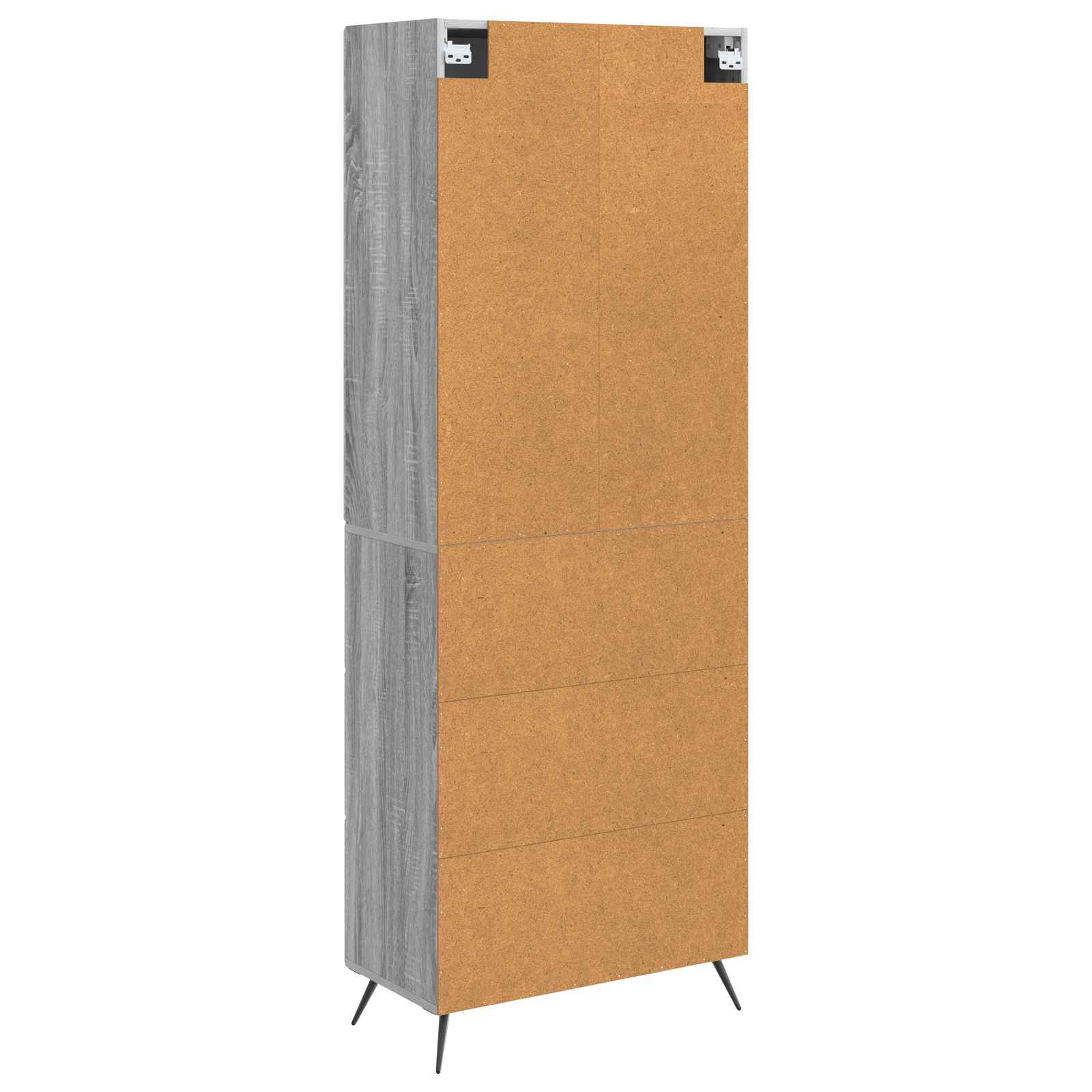 Ensemble de Meubles 2 pcs Sonoma gris 66 x 34,5 x 90 cm - XIOS