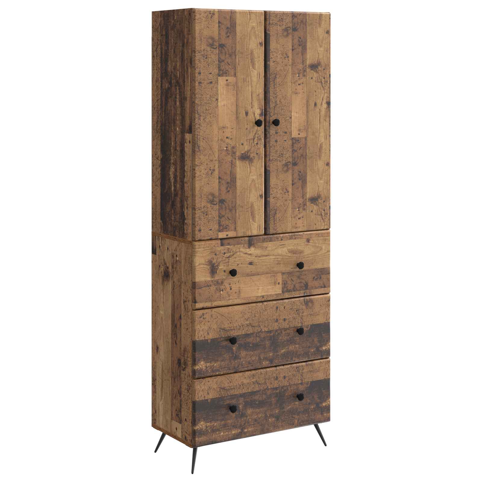 Ensemble de Meubles 2 pcs Bois ancien 66 x 34,5 x 90 cm - XIOS