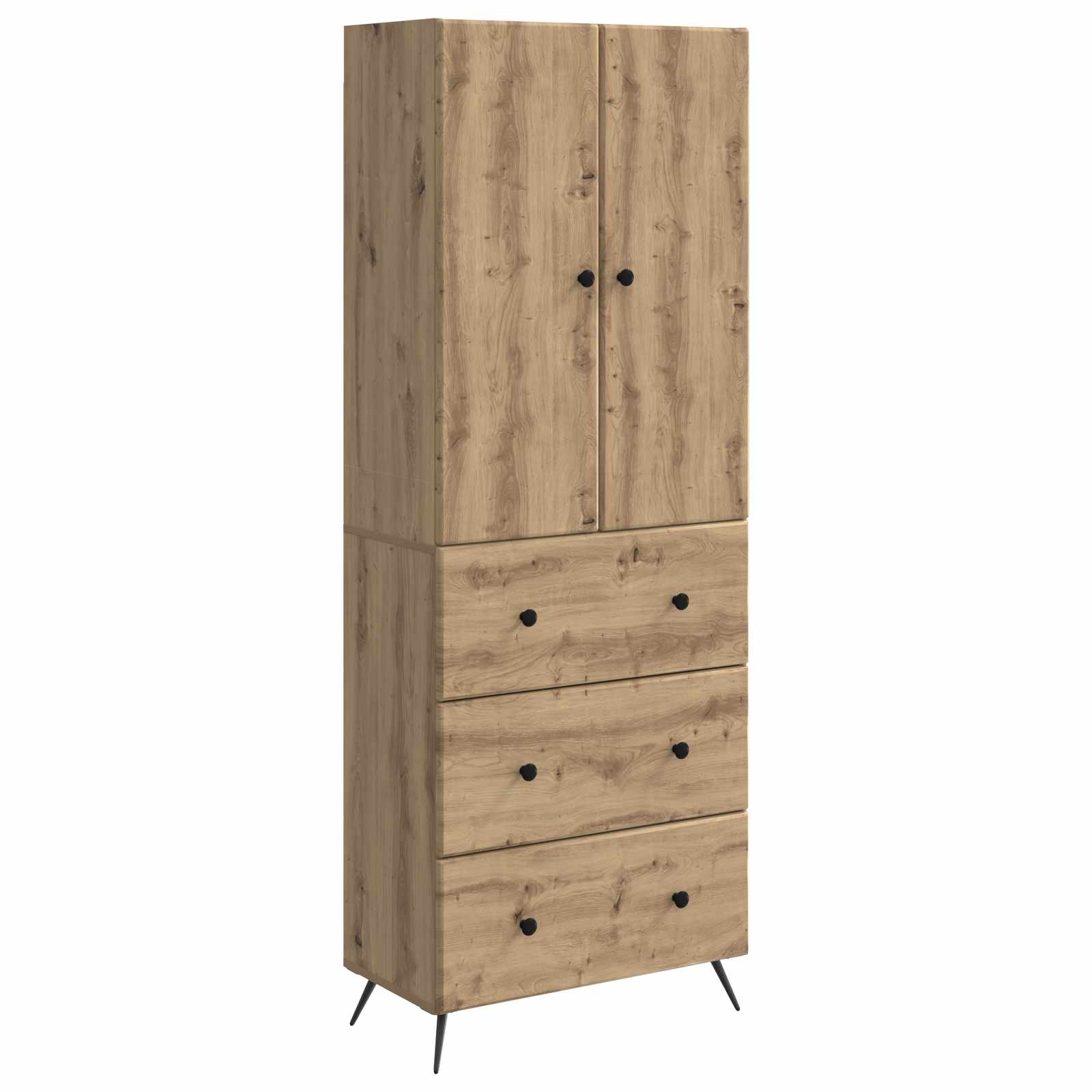 Ensemble de Meubles 2 pcs Chêne artisanal 66 x 34,5 x 90 cm - XIOS