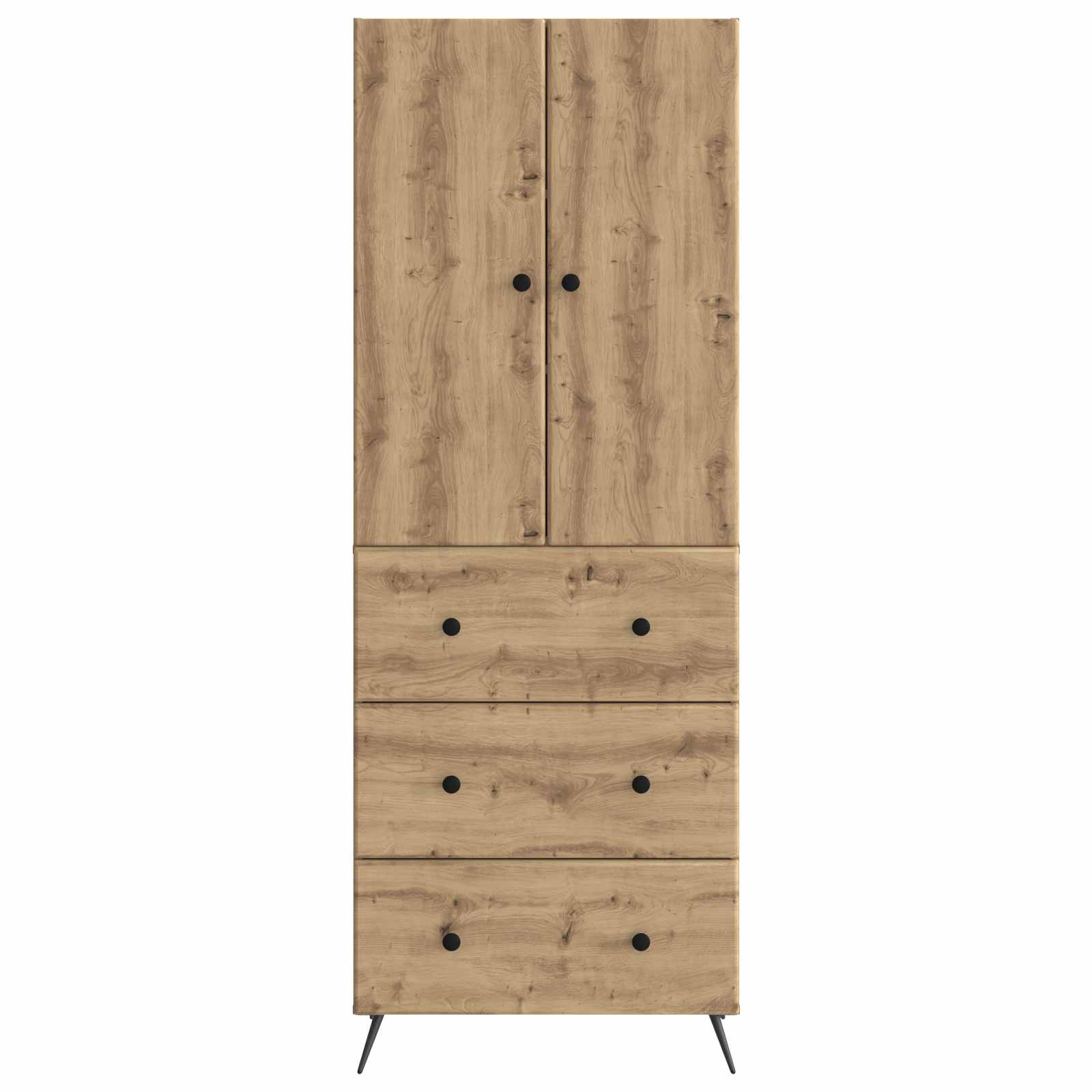 Ensemble de Meubles 2 pcs Chêne artisanal 66 x 34,5 x 90 cm - XIOS