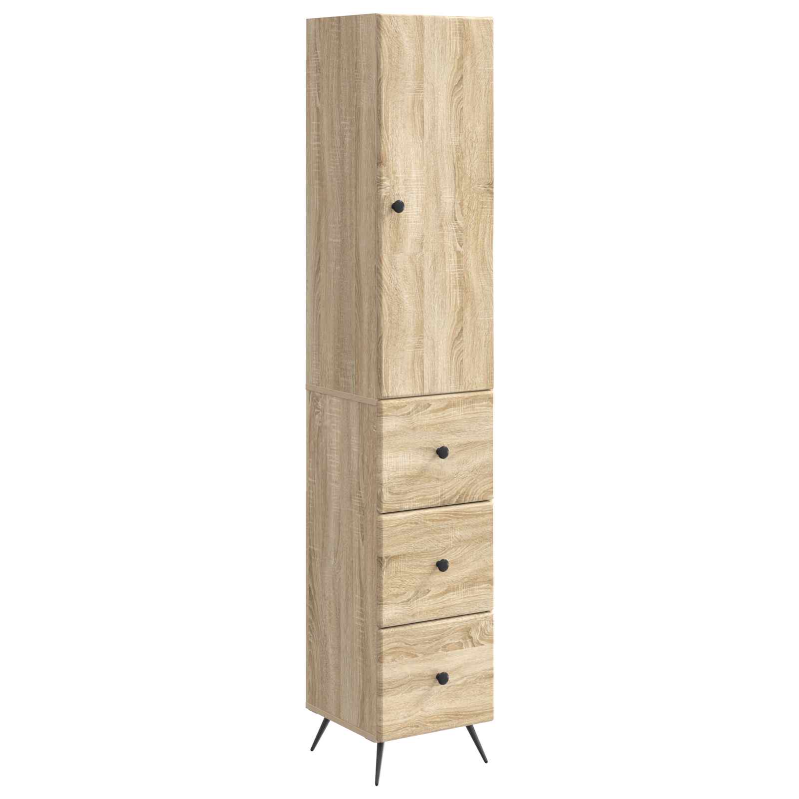 Ensemble de Meubles 2 pcs Chêne Sonoma 34,5 x 34,5 x 90 cm - XIOS