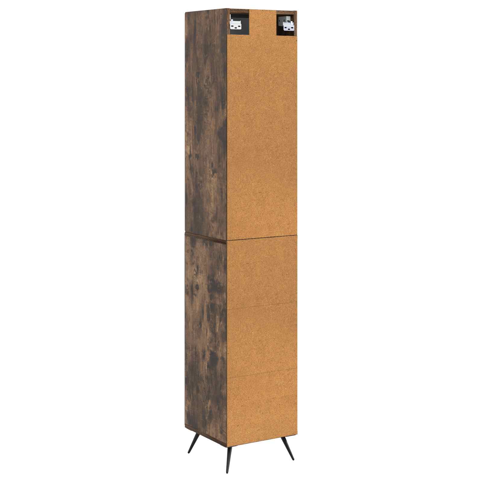 Ensemble de Meubles 2 pcs Chêne fumé 34,5 x 34,5 x 90 cm