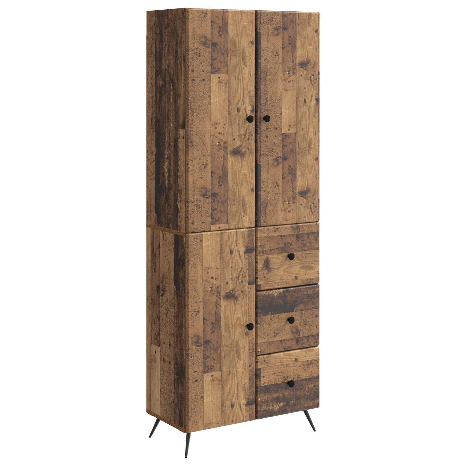 Ensemble de Meubles 2 pcs Bois ancien Bois d'ingénierie - XIOS